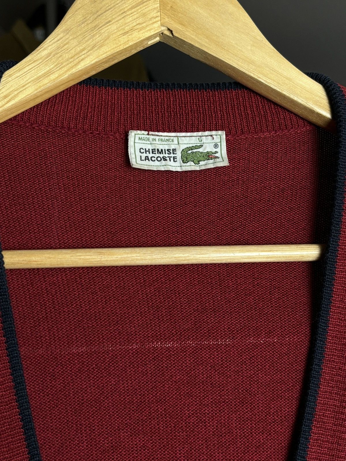 Lacoste Lacoste Vintage Buttoned Cardigan Sweater Archive Old Money Size US L / EU 52-54 / 3 - 8 Thumbnail