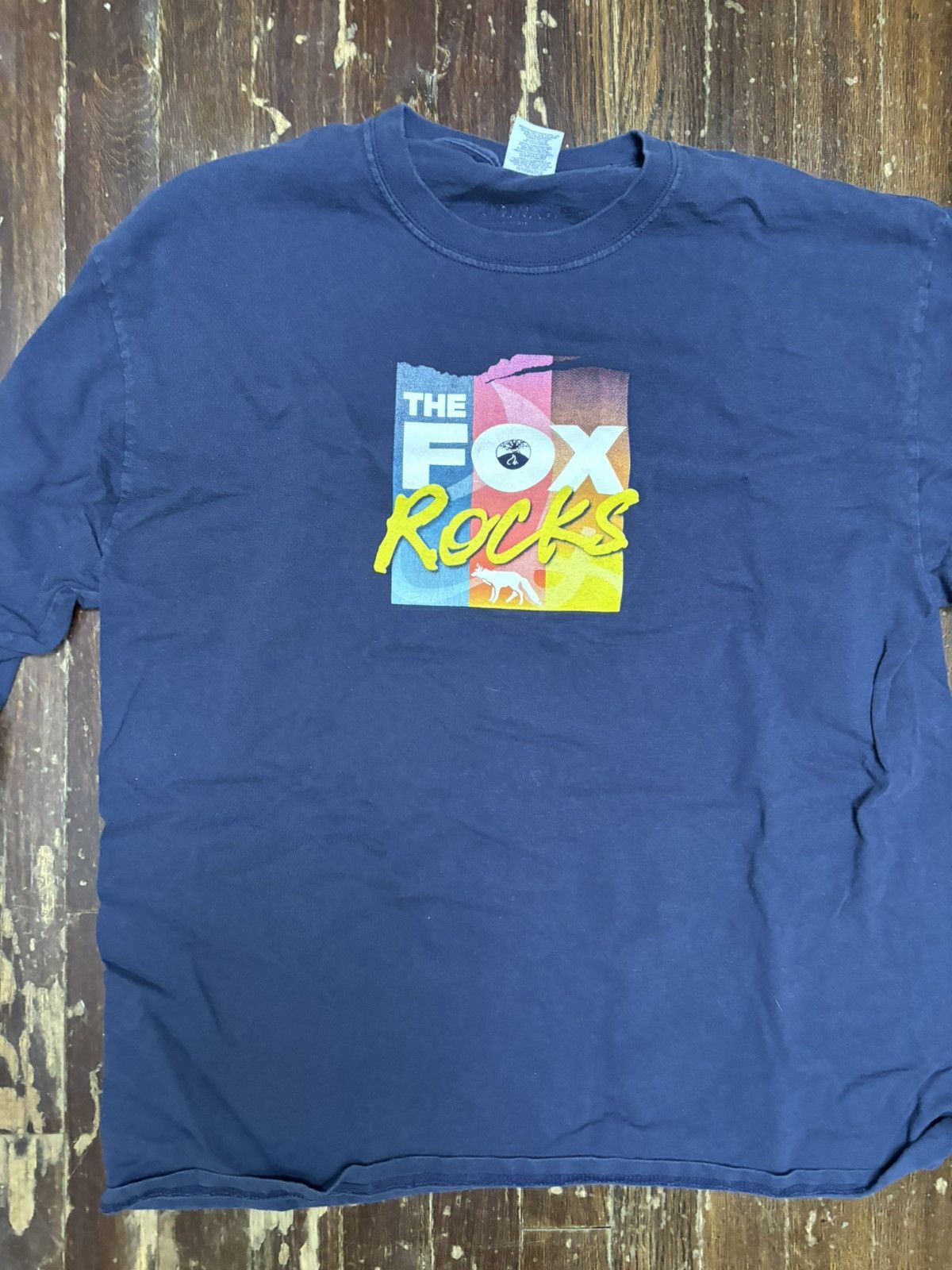 Jerzees ‘THE FOX ROCKS’ T-shirt Size XL Size US XL / EU 56 / 4 - 2 Thumbnail