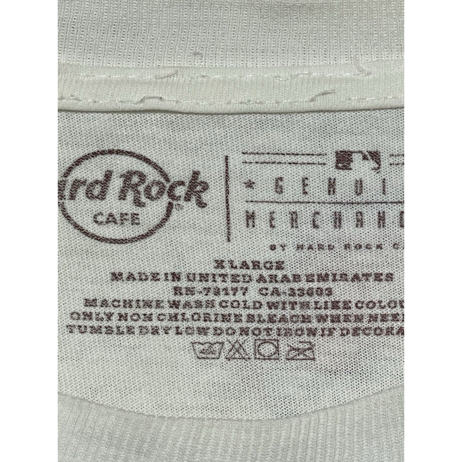 Hard Rock Cafe VTG Y2K 90S HARD ROCK CAFE NEW YORK YANKEES STADIUM WHITE T Size US L / EU 52-54 / 3 - 4 Thumbnail