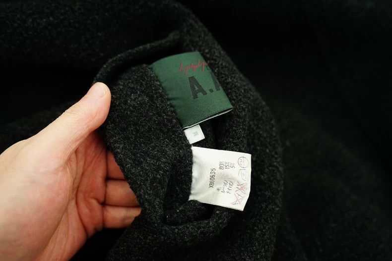 Yohji Yamamoto Yohji Yamamoto Yohji Yamamoto Mid-Length Wool Blend Coat Size US M / EU 48-50 / 2 - 7 Thumbnail