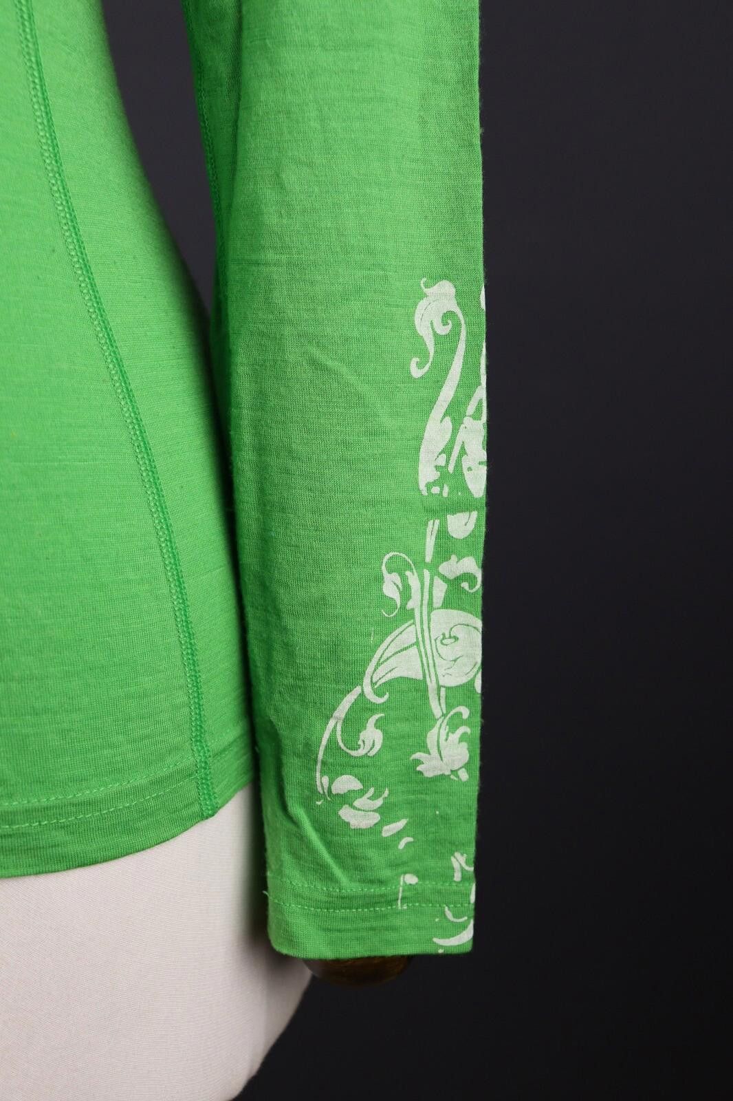 Icebreaker Icebreaker Bodyfit+ 200 Green Merino Wool Base Layer Size M Size M / US 6-8 / IT 42-44 - 8 Thumbnail
