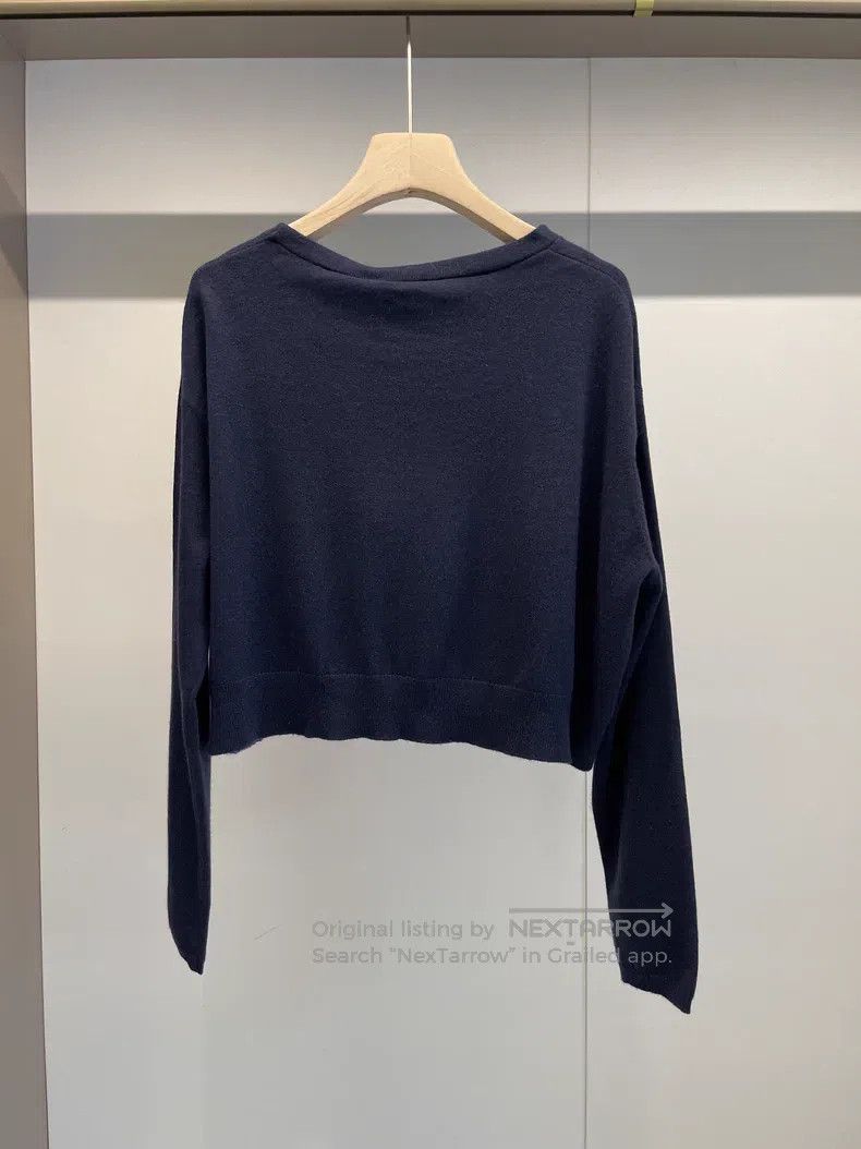 Brunello Cucinelli Brunello Cucinelli Black Cashmere Sweater Size M / US 6-8 / IT 42-44 - 2 Thumbnail