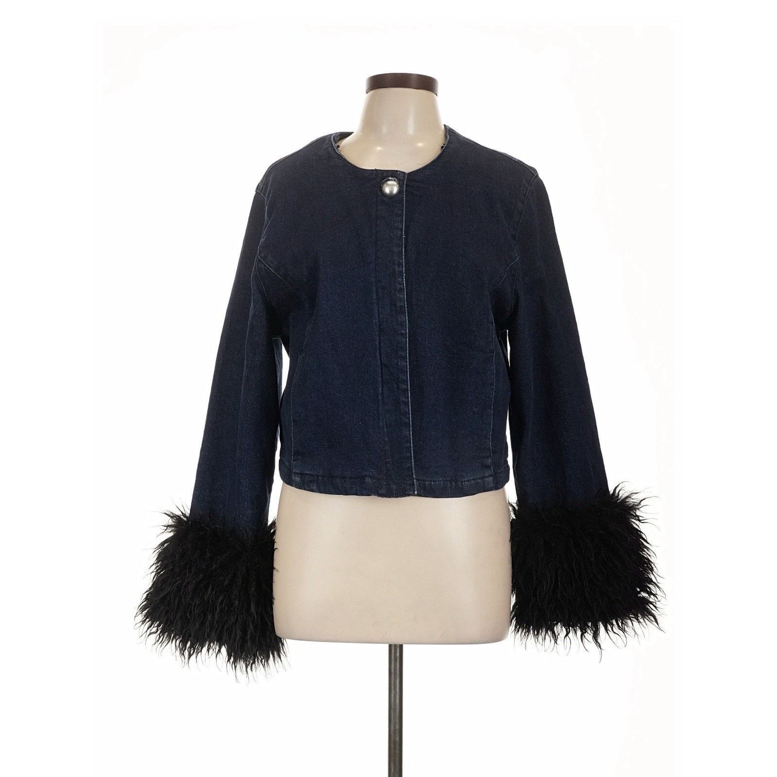 Other Tt Studios KIMMY JACKET PLUS Denim Fur Cuffs L Size L / US 10 / IT 46 - 2 Thumbnail