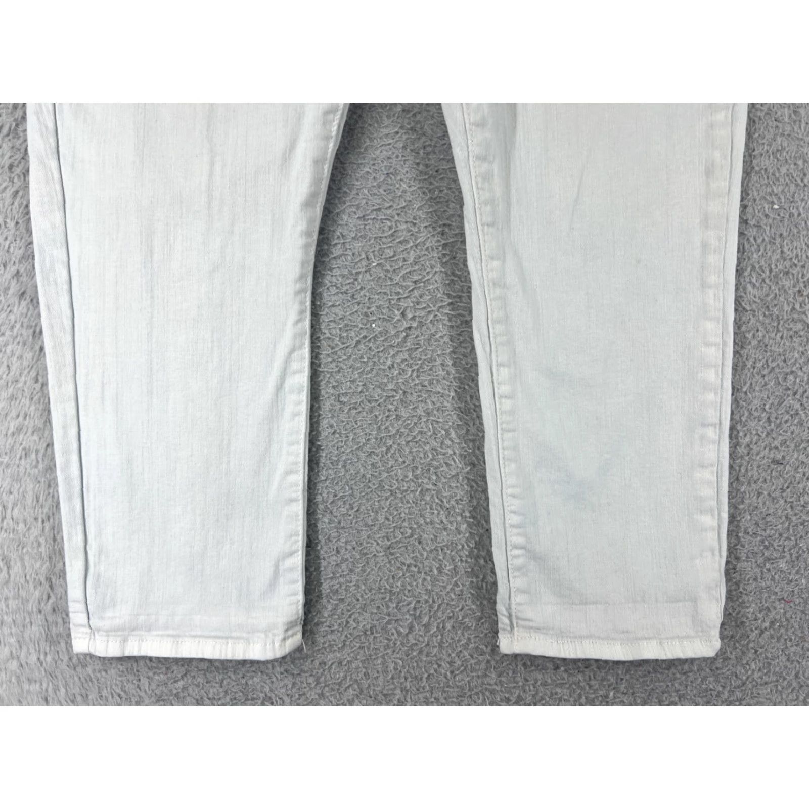 Vintage !IT Jeans Womens 14 Blue Denim Capri High Rise Skinny Cotton Blend Size 36" / US 14 / IT 50 - 5 Thumbnail