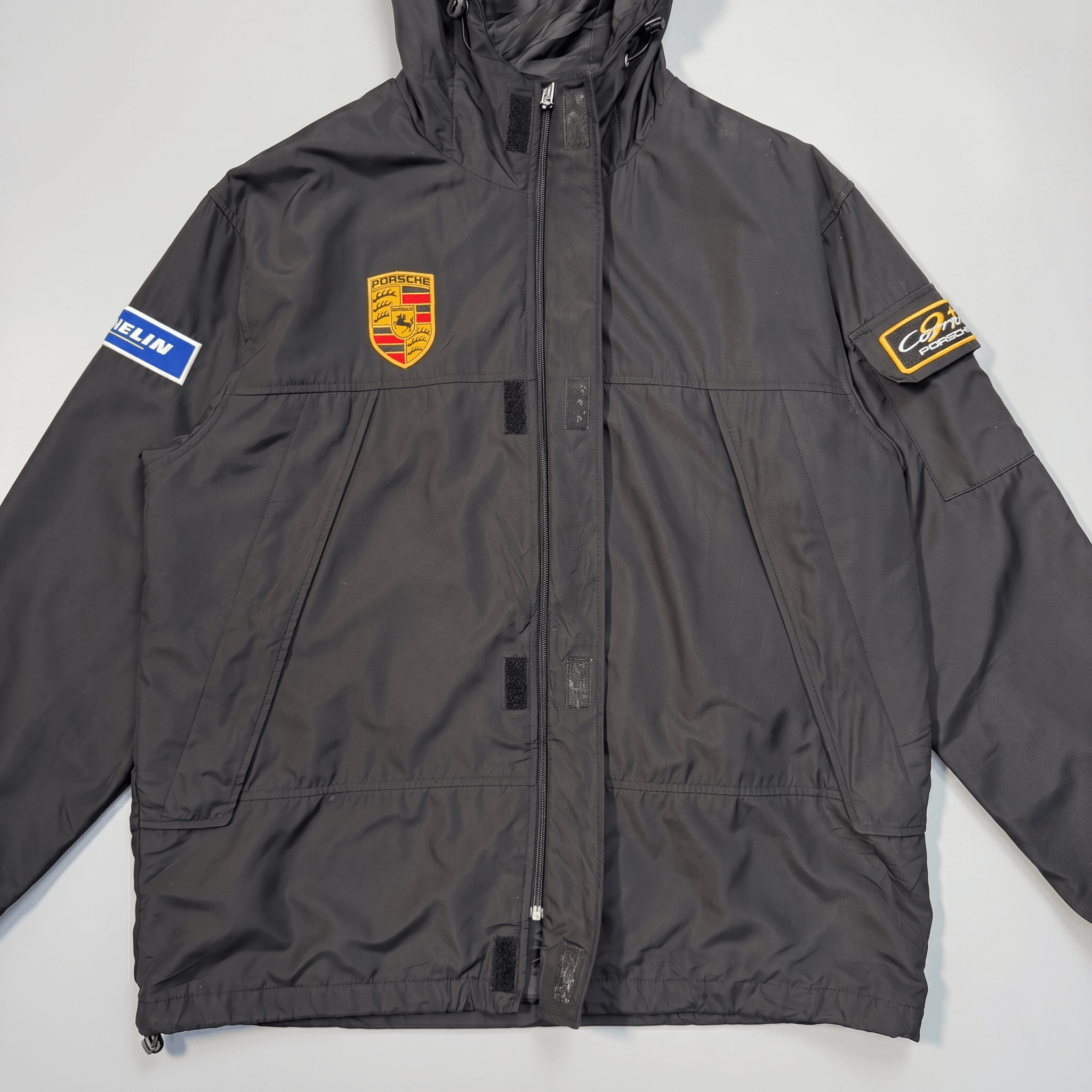 Porsche Design Vintage Porsche Design Motorsport Racing Windbreaker Jacket Size US XL / EU 56 / 4 - 3 Thumbnail