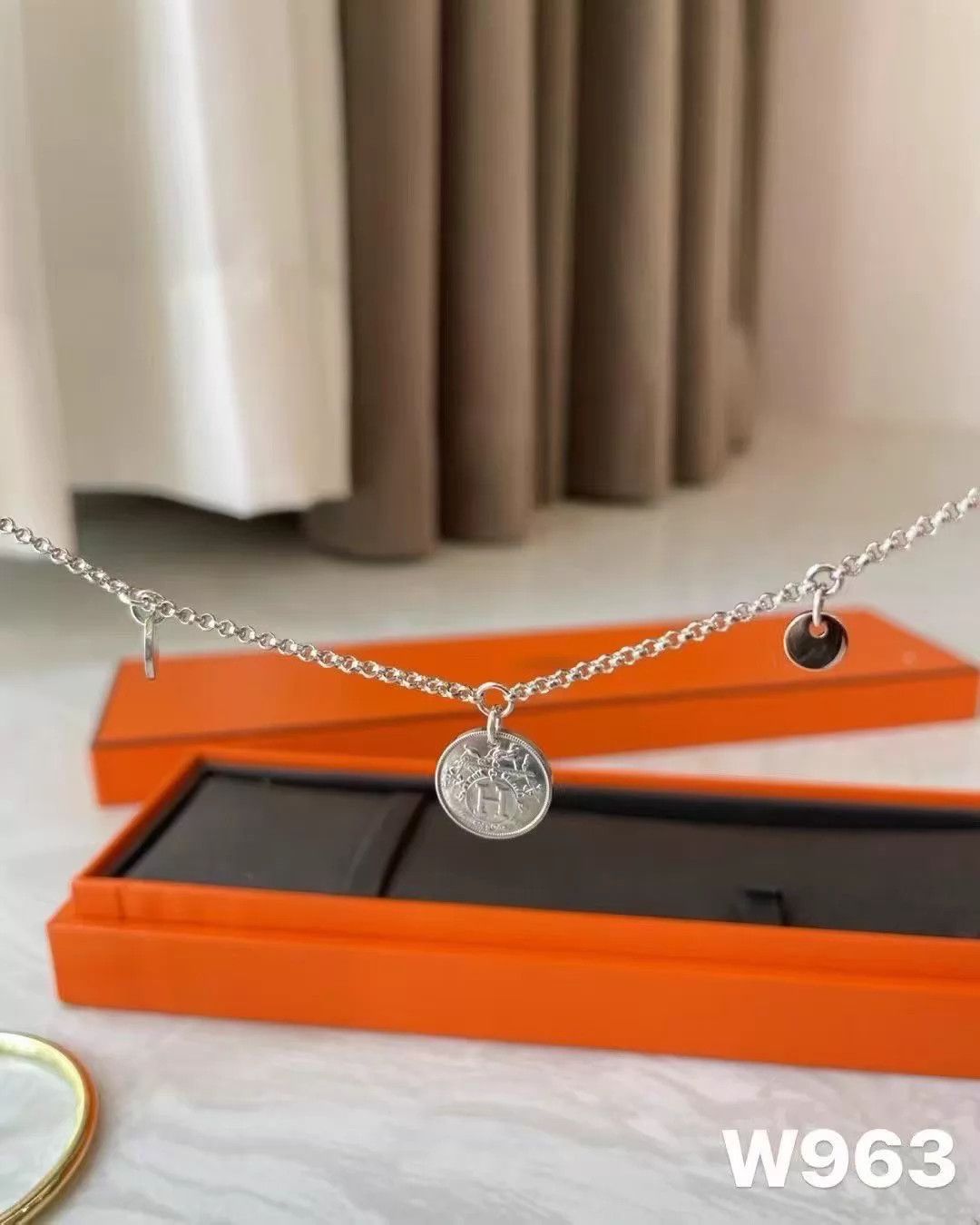 Hermes HERMÈS Book Stamp Bracelet SS & RG Mint With Box Size ONE SIZE - 4 Thumbnail