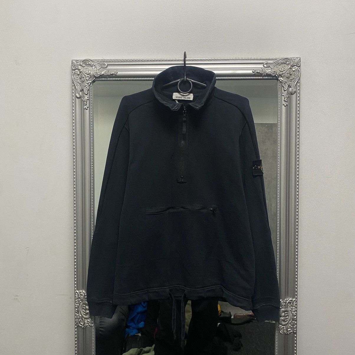 Stone Island Vintage Stone Island 1/4 zip Sweatshirt Size US S / EU 44-46 / 1 - 1 Thumbnail