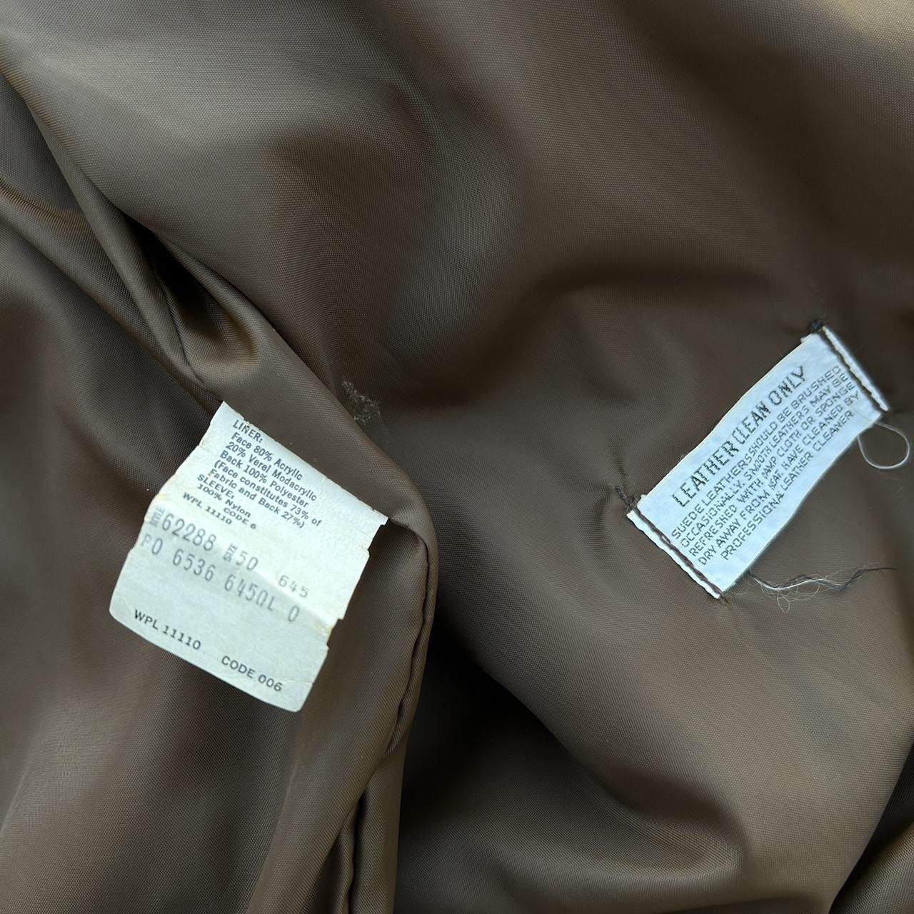 Other 1970s Leather Bomber Jacket Size US XL / EU 56 / 4 - 7 Thumbnail
