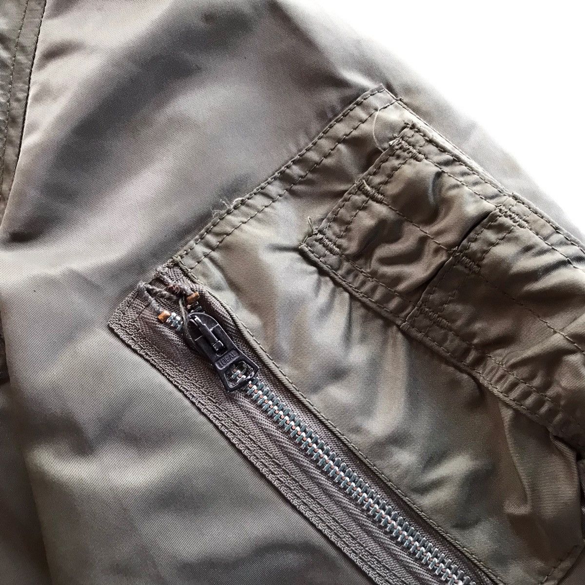 Schott Rare Vintage Schott MA 1 Flight Bomber Jacket Size US L / EU 52-54 / 3 - 16 Thumbnail