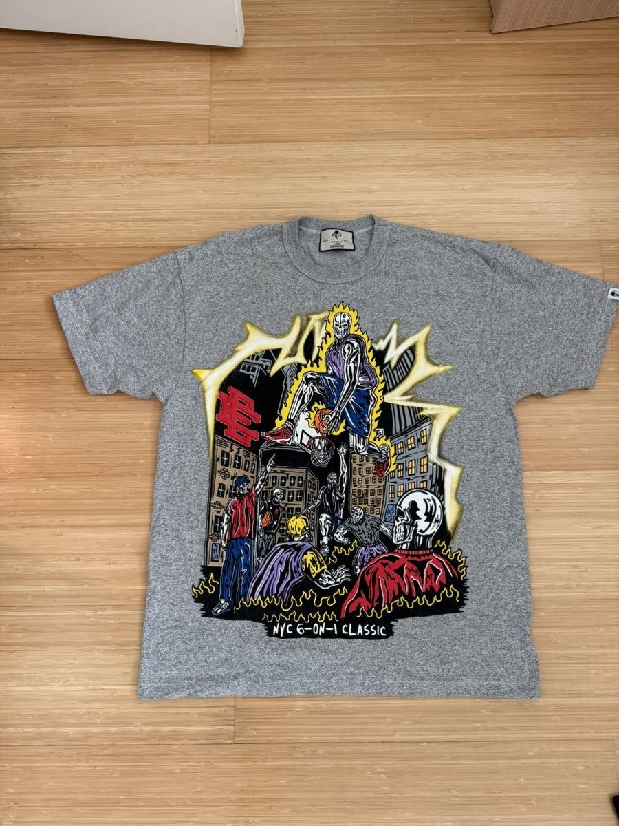 Eric Emanuel × Warren Lotas Eric Emmanuel x Warren Lotas Jump Shot Tee Grey Size US L / EU 52-54 / 3 - 2 Thumbnail
