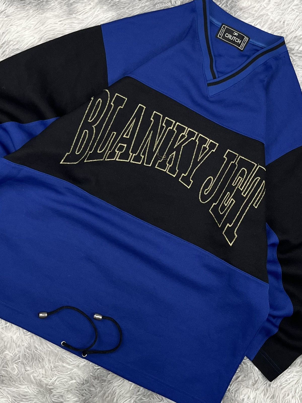 JNCO Vintage Blanky Jet Hockey Long Sleeve Shirt Size US M / EU 48-50 / 2 - 3 Thumbnail