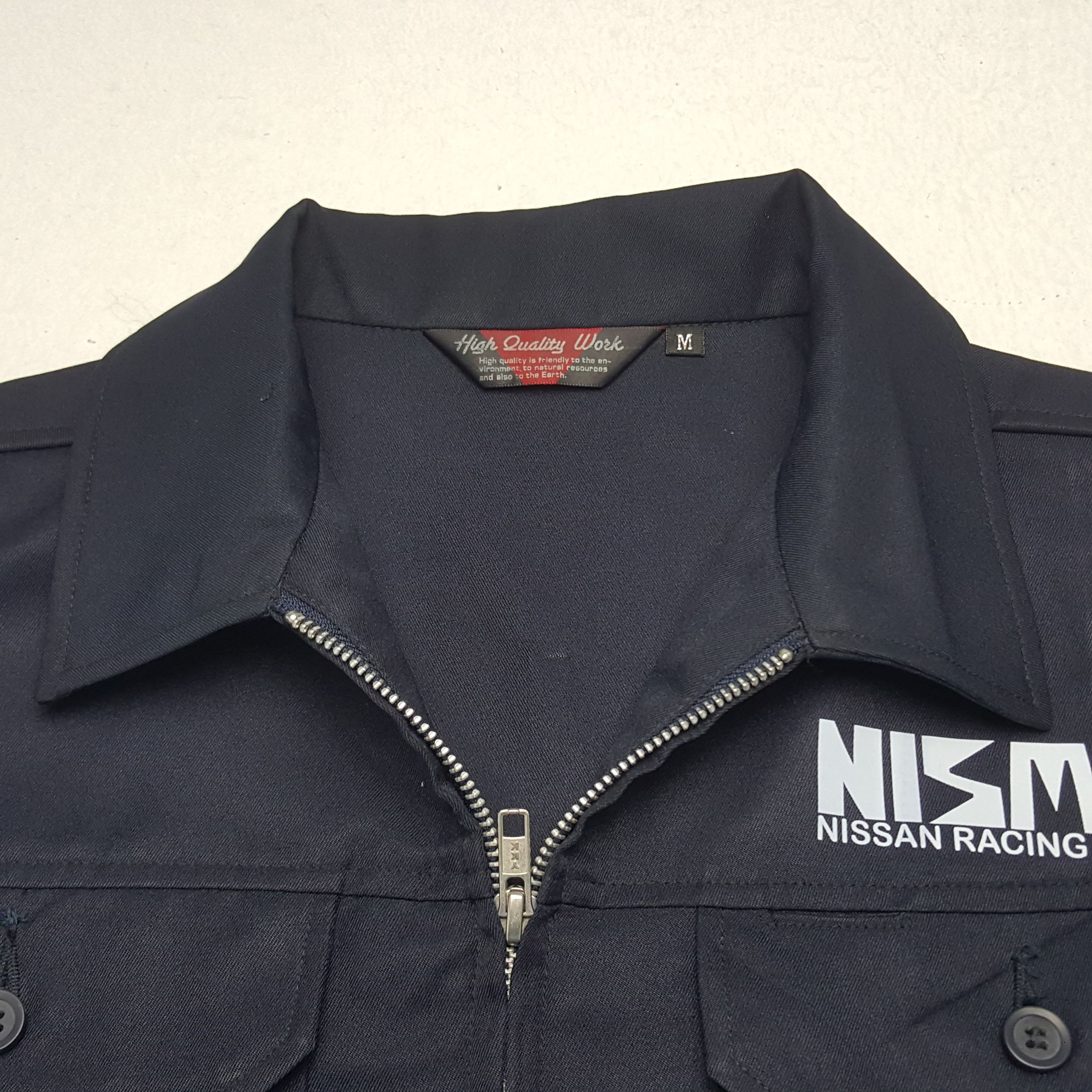 Vintage Vintage Nismo Nissan Racing Team Custom Art Worker Jacket Size US S / EU 44-46 / 1 - 5 Thumbnail