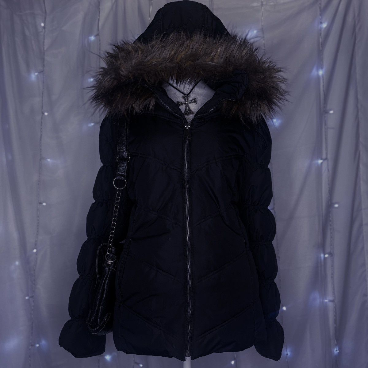 Other Vintage Maralyn & Me Faux Fur Hoodie Jacket Size XXL / US 16-18 / IT 52-54 - 1 Thumbnail