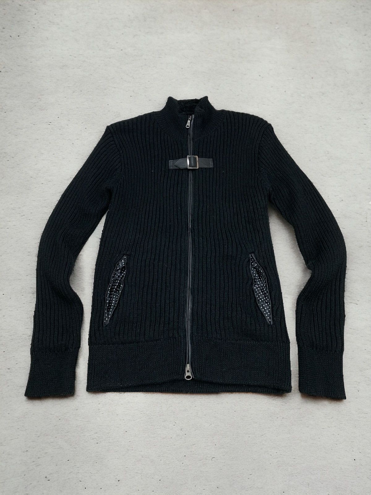 Le Grande Bleu (L.G.B.) Semantic Japan If Six Was Nine Symmetrical Knitwear Size US M / EU 48-50 / 2 - 1 Thumbnail