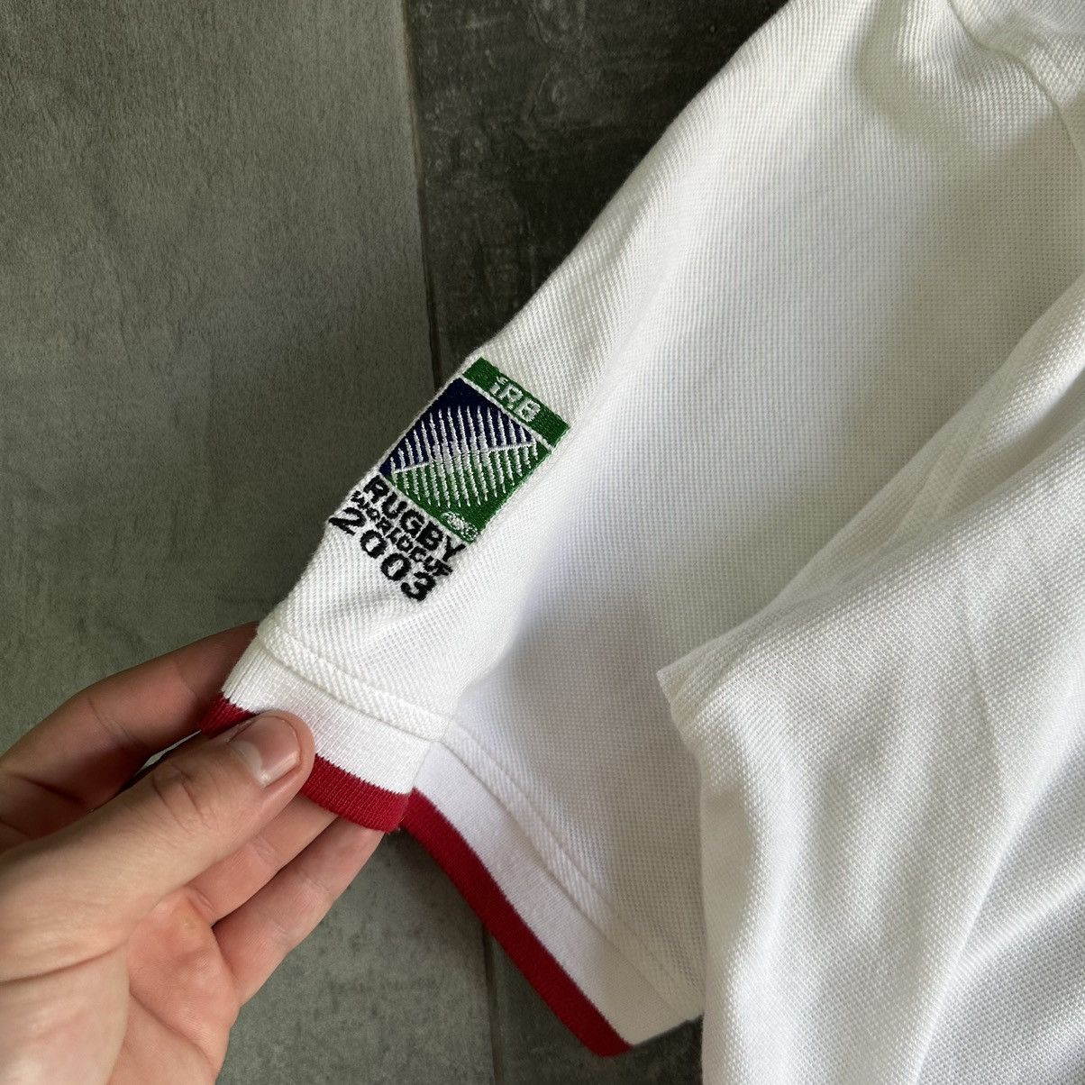 Vintage Vintage England Rugby League Polo Rugby World Cup 2003 Y2K Size US XL / EU 56 / 4 - 11 Thumbnail