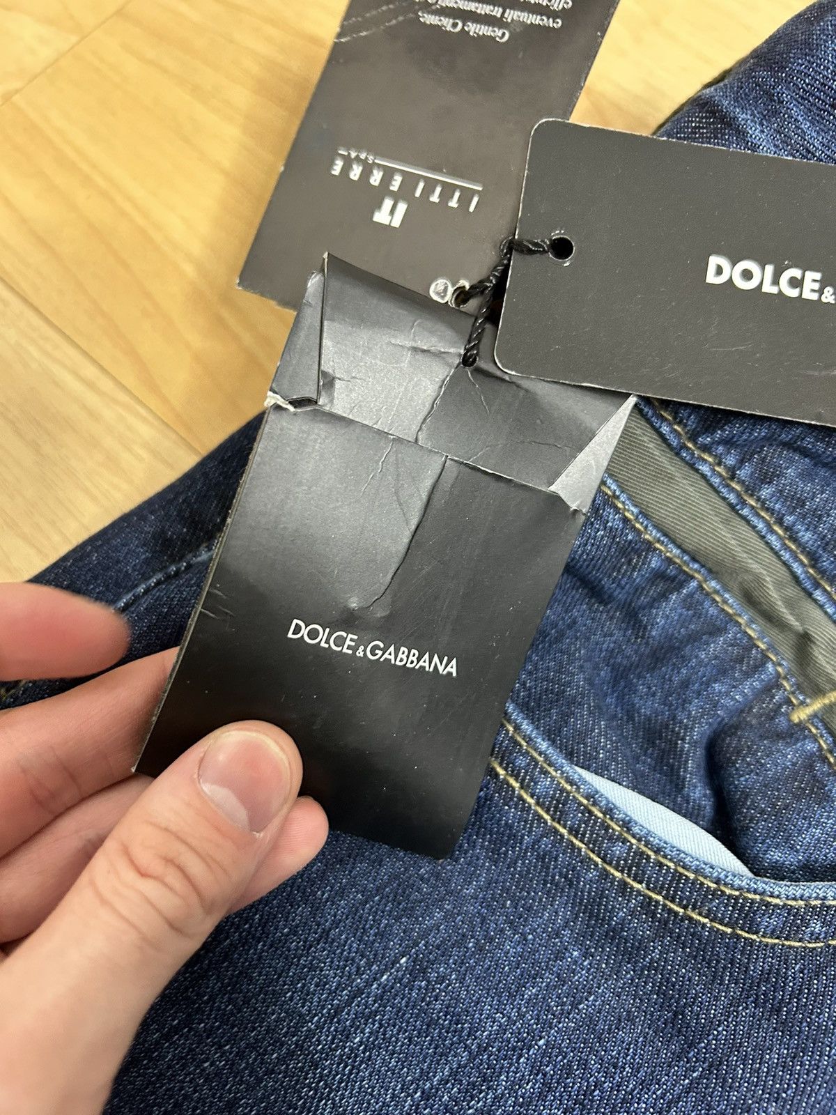 Dolce & Gabbana × Vintage Dolce & Gabbana vintage jeans Size 30" / US 8 / IT 44 - 8 Thumbnail