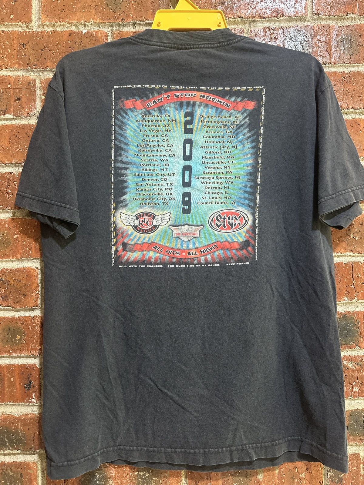 Band Tees Vintage Stix 38 Special Band Tour Faded Tee Size US M / EU 48-50 / 2 - 4 Thumbnail