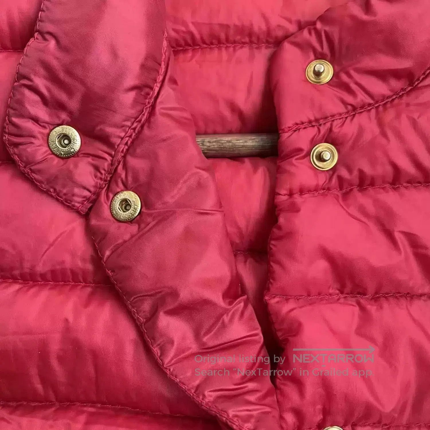 Moncler slim red down vest by Moncler. Size US XS / EU 42 / 0 - 4 Thumbnail