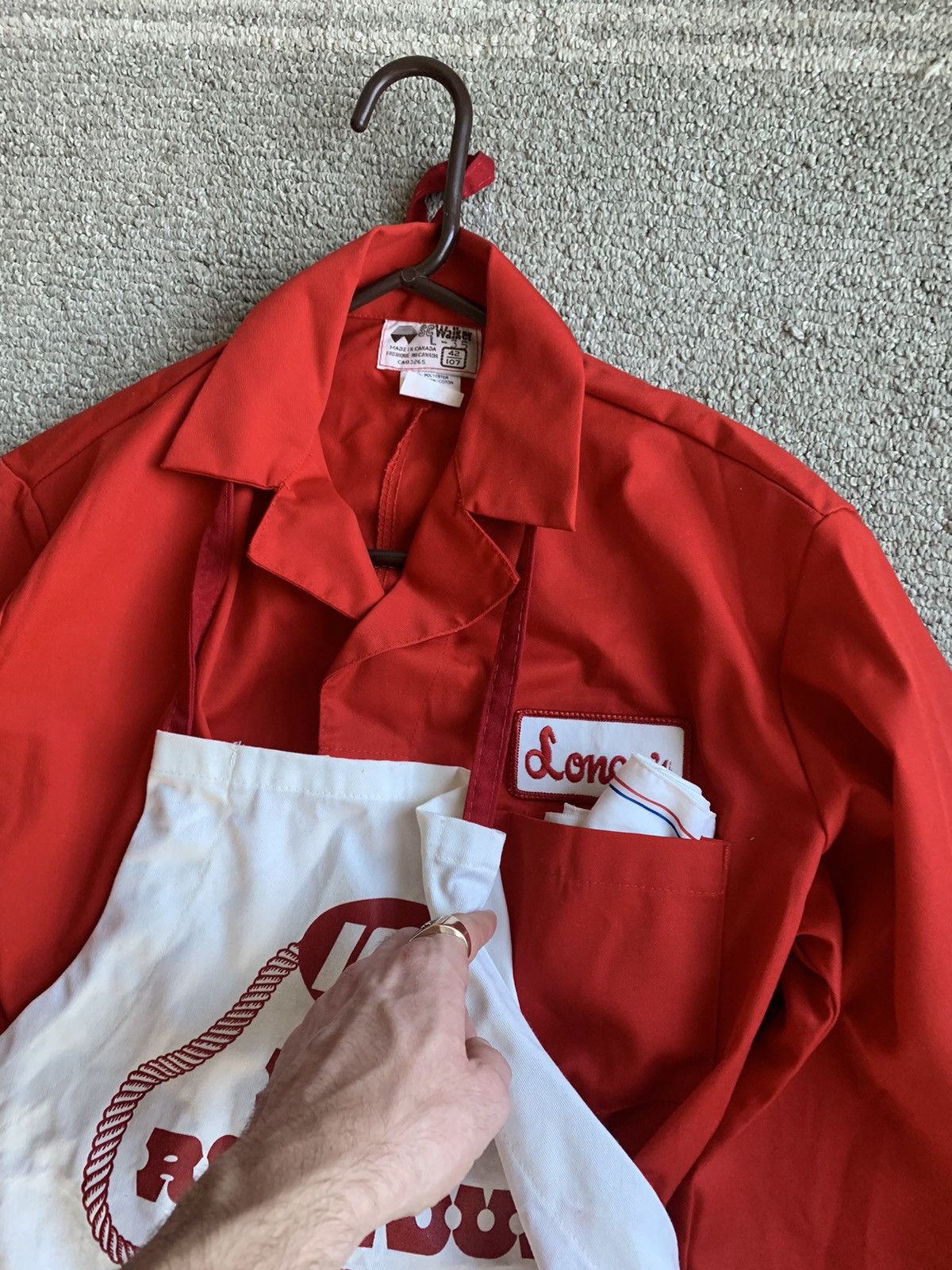 Vintage 80s Vintage Matching Set Double Jacket Lab Chore Work Trench Size US M / EU 48-50 / 2 - 5 Thumbnail