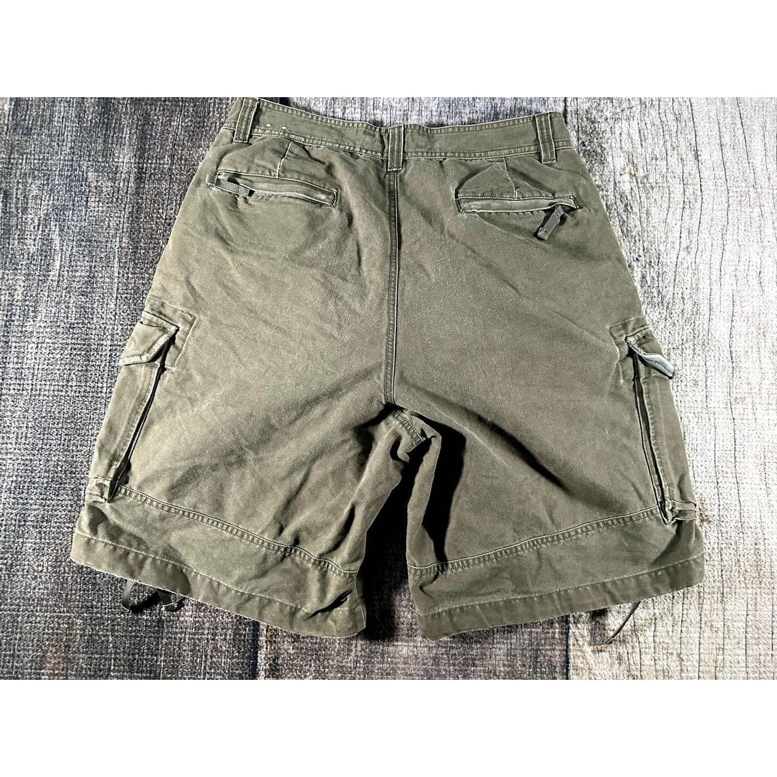 American Eagle Outfitters American Eagle Mens Brown Military Cargo Shorts Size 36 Army Size US 36 / EU 52 - 4 Thumbnail