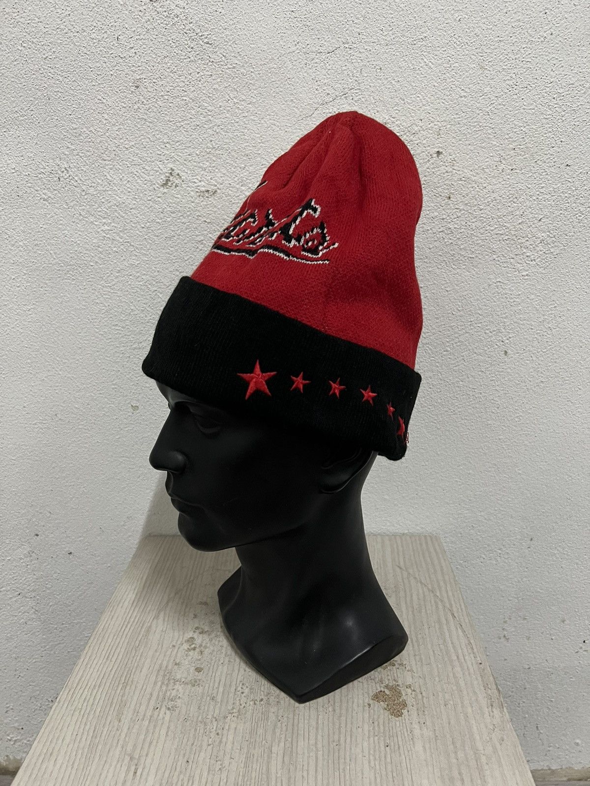 Japanese Brand Japanese brand 24 karats Spell Out Beanie Hat Size ONE SIZE - 3 Thumbnail