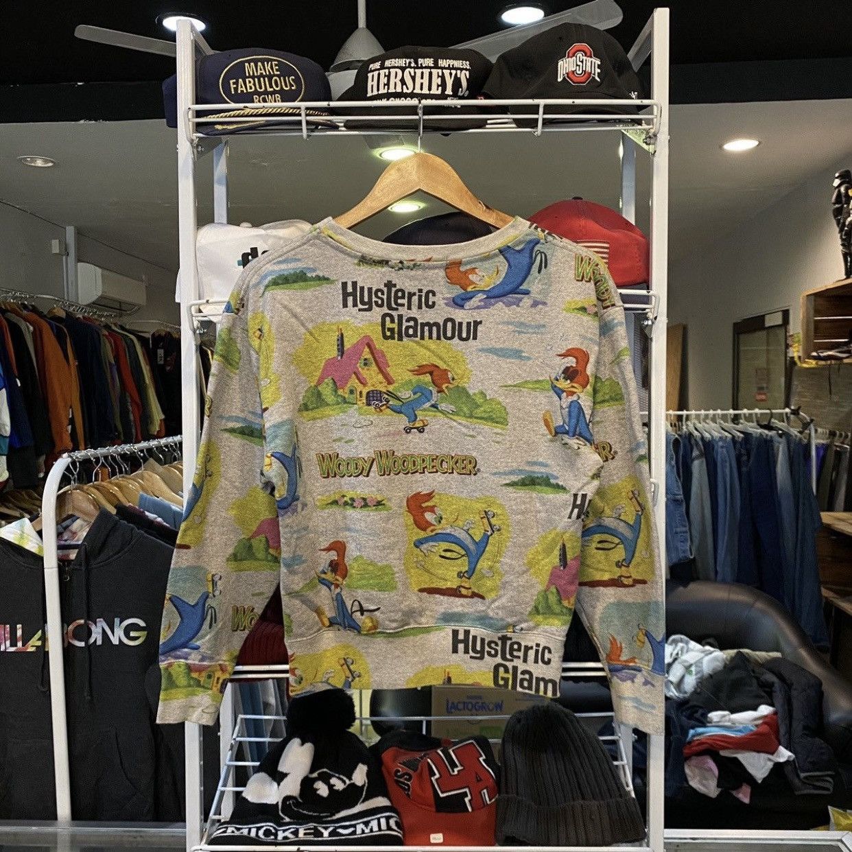 Hysteric Glamour 🔥RARE🔥Hysteric Glamour X Woody Woodpecker Hoodie - Size XS Size US XS / EU 42 / 0 - 2 Thumbnail