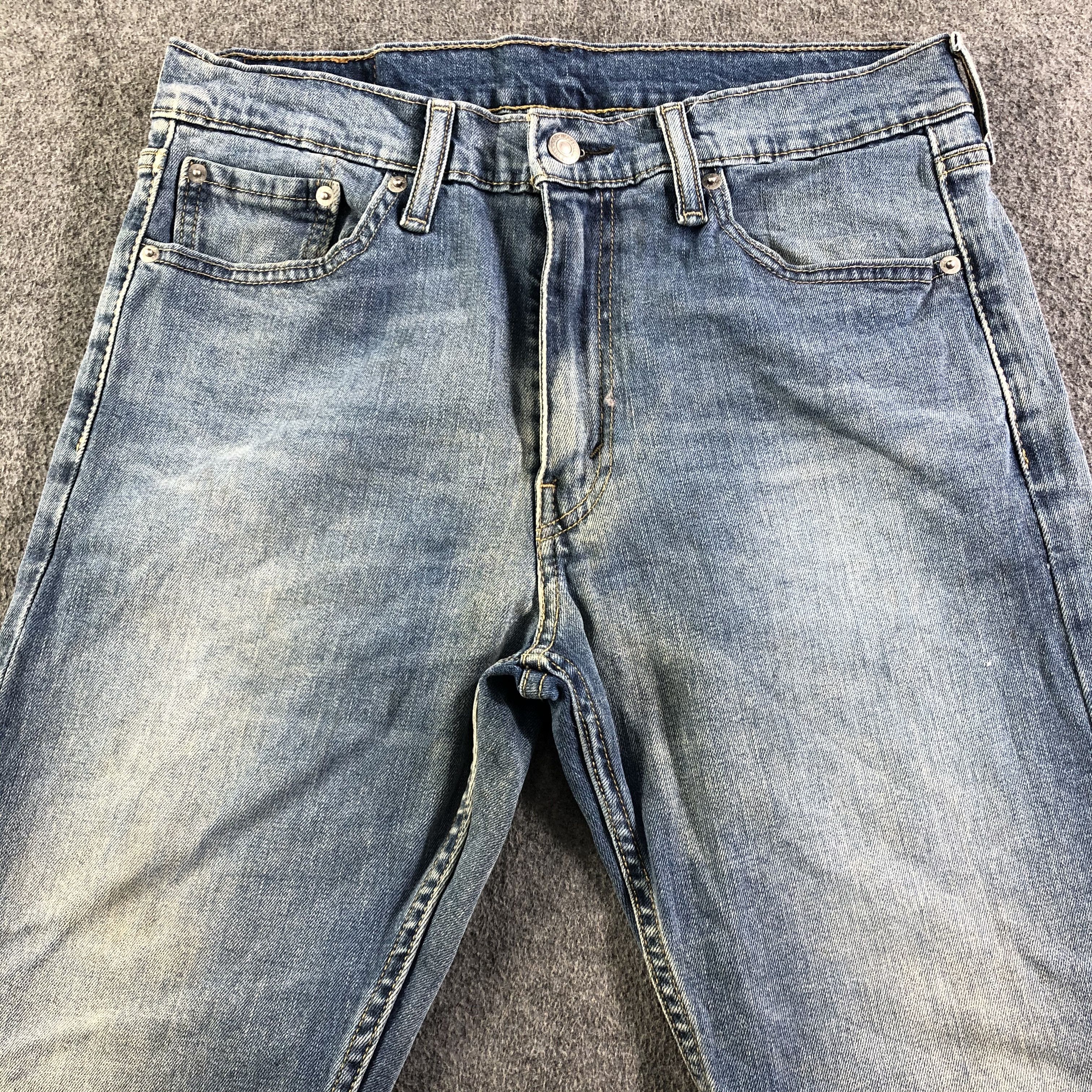 Levi's Vintage Blue Wash Levis 513 Jeans-J3510 Size 32" / US 10 / IT 46 - 3 Thumbnail