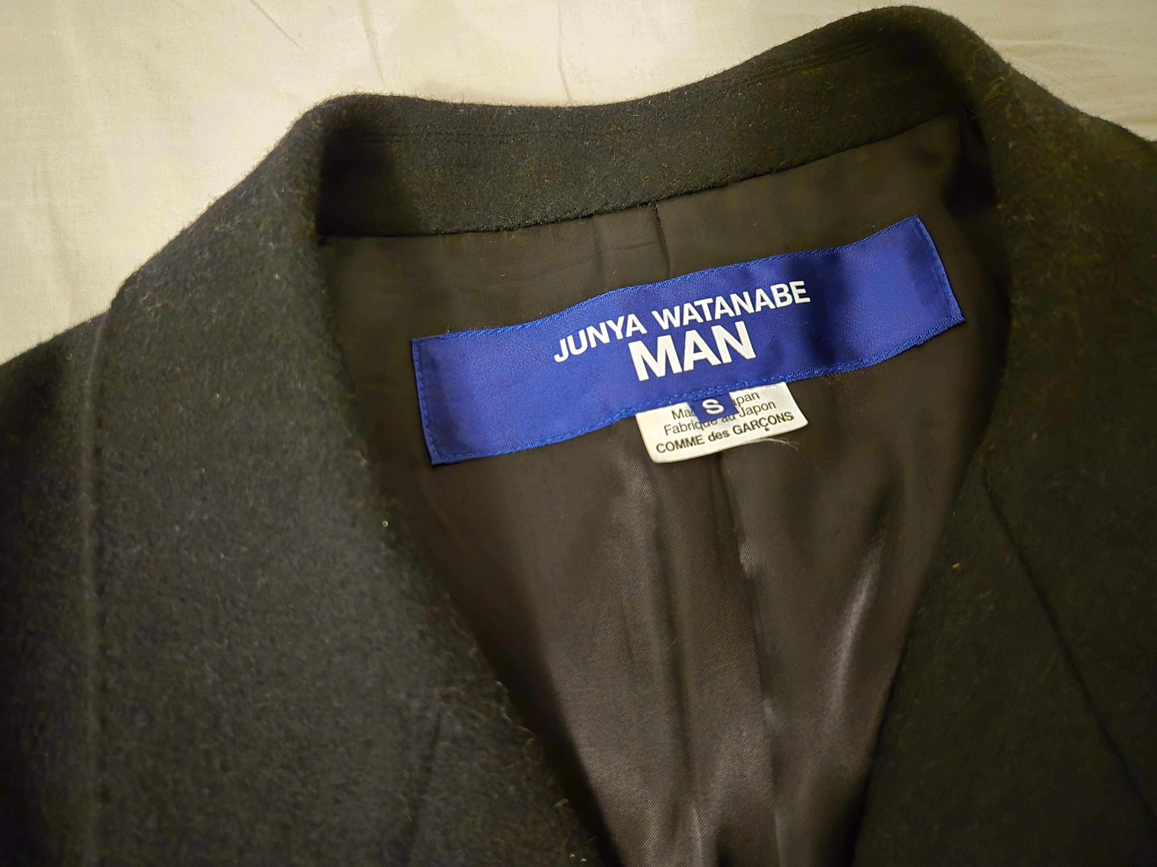 Junya Watanabe FW23 Beaver Cloth Double Breasted Oversized Jacket Size US S / EU 44-46 / 1 - 6 Thumbnail