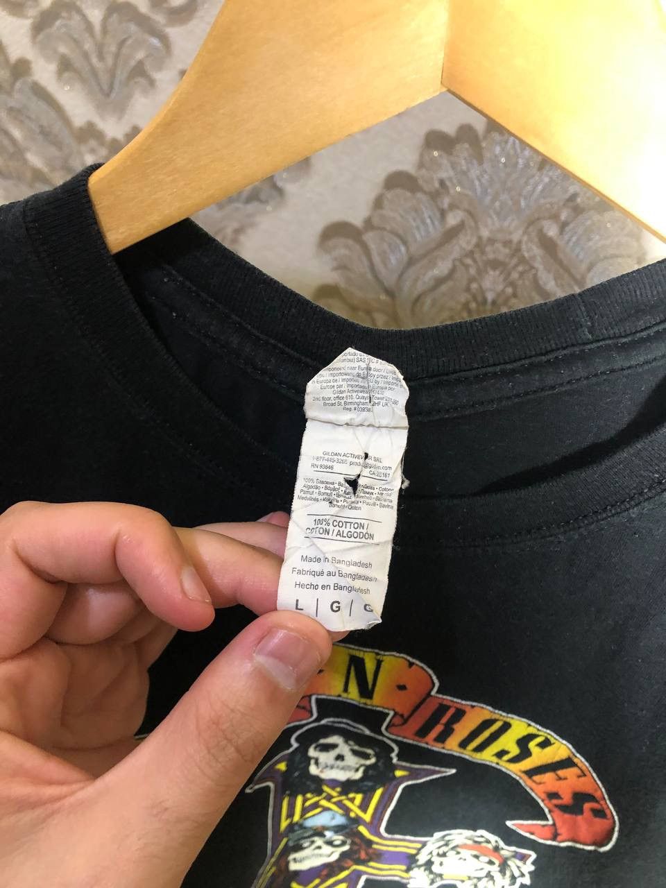 Band Tees × Vintage VERY RARE GUNS N ROSES ROCK T-SHIRT WORLD TOUR RETRO Y2K 90s Size US L / EU 52-54 / 3 - 3 Thumbnail