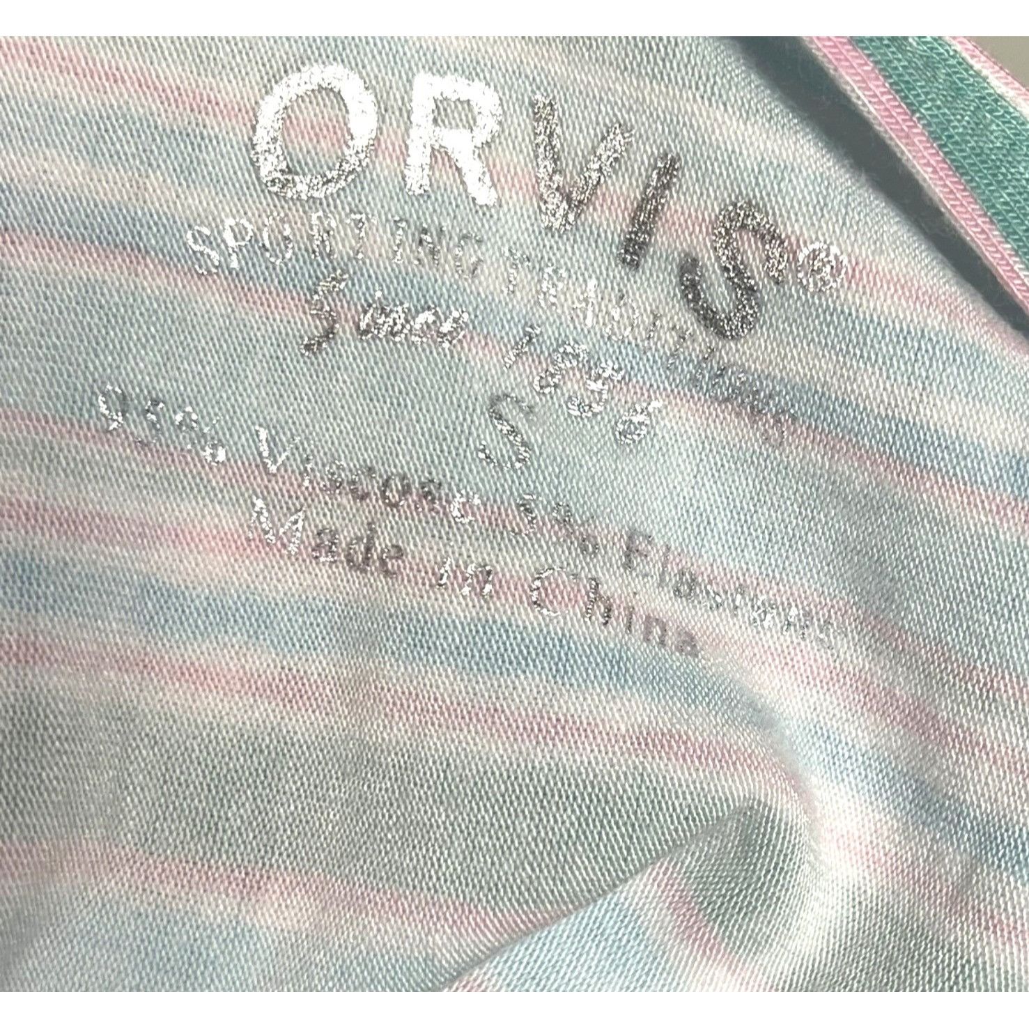 Orvis Orvis Women's Short-Sleeve Striped Top T-Shirt Asymmetrical Size S / US 4 / IT 40 - 2 Thumbnail