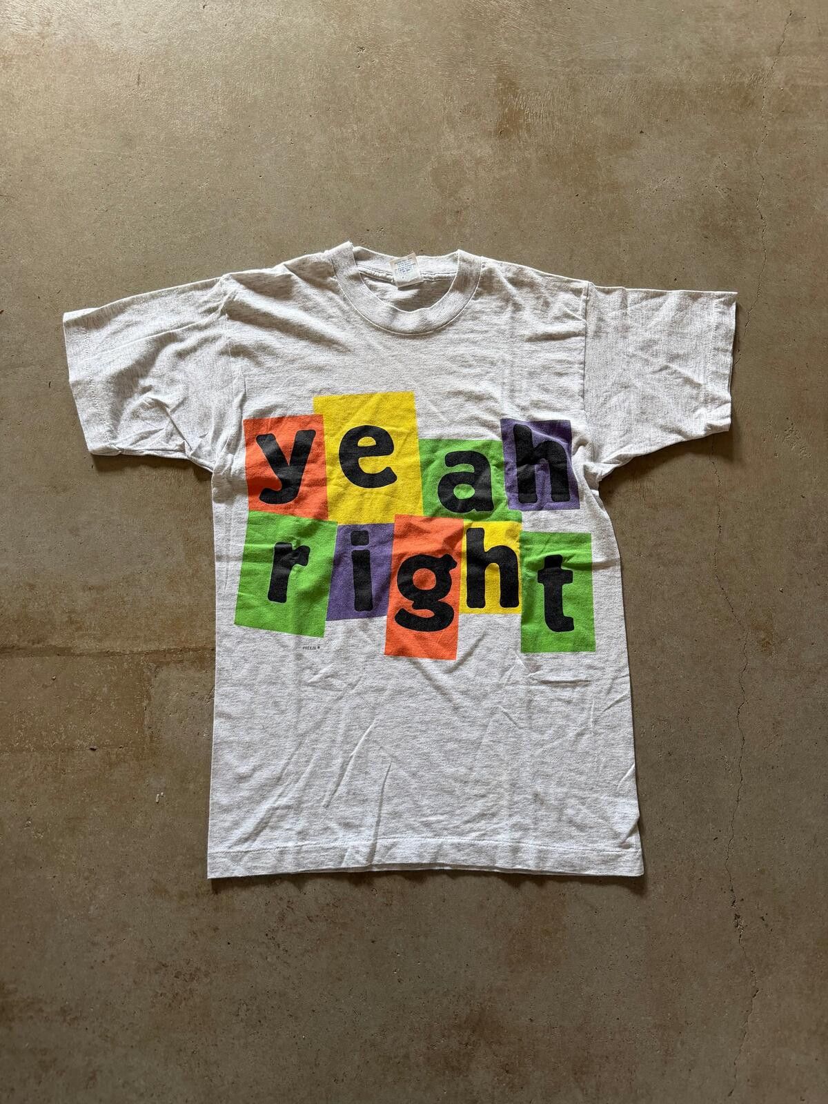 Other VTG Yeah Right Freeze Tee Sz S Size US S / EU 44-46 / 1 - 1 Thumbnail
