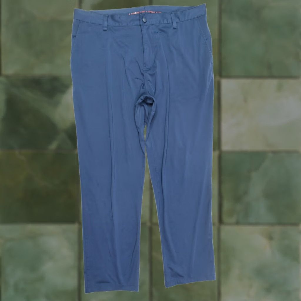 Rhone Rhone Mens Pants 38 Blue Straight Leg Slim Fit Stretch Chino Golf Casual Business Travel Size US 38 / EU 54 - 1 Thumbnail