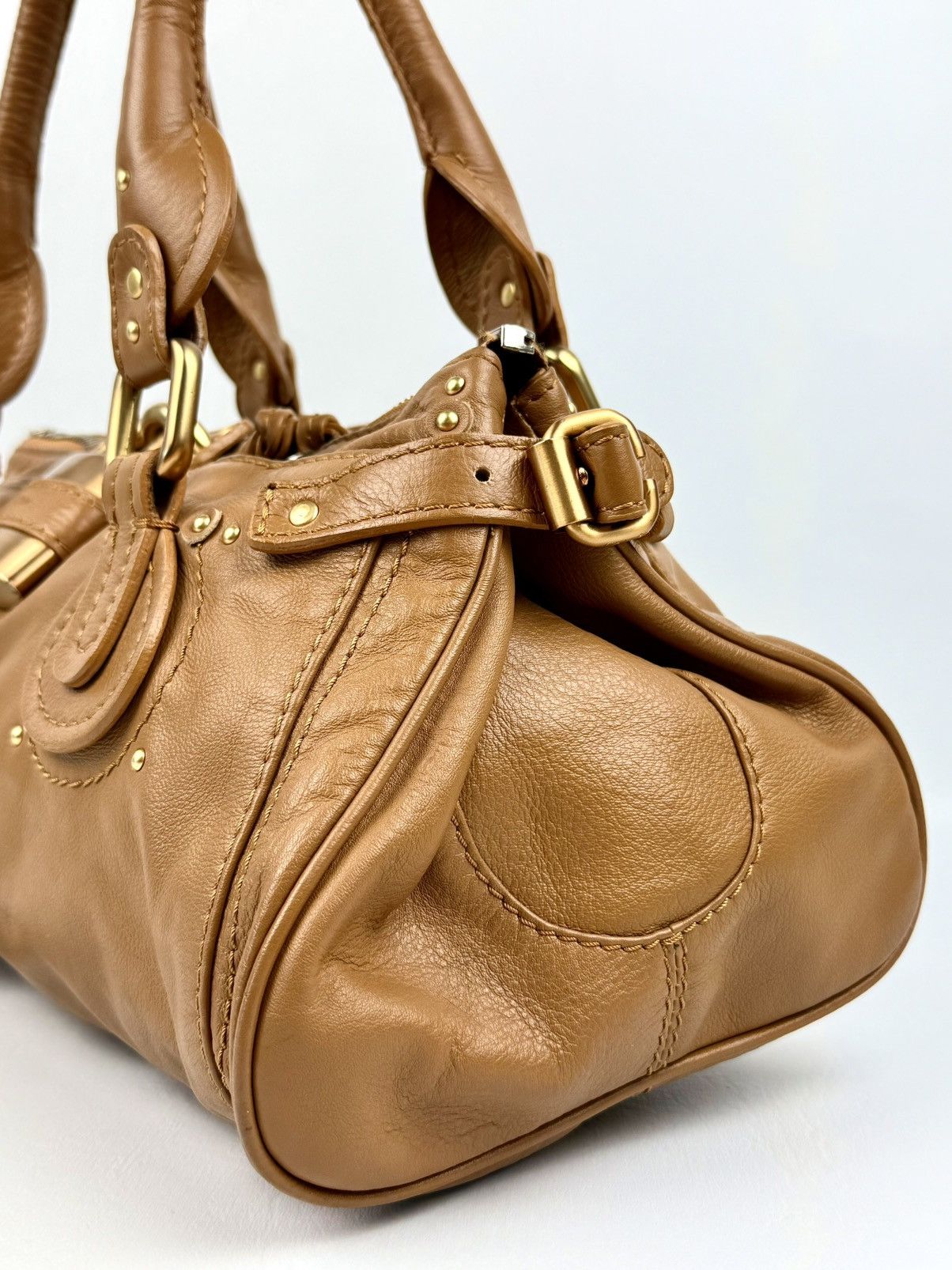 Other Chloe - Phoebe Philo - 2000’s - Butter Brown - Paddington Size ONE SIZE - 7 Thumbnail