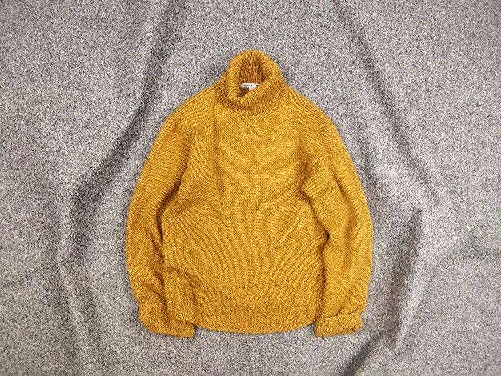 JW Anderson × Uniqlo JW Anderson x Uniqlo Wool Blend Knit Yellow Womens Sweater Size S / US 4 / IT 40 - 3 Thumbnail