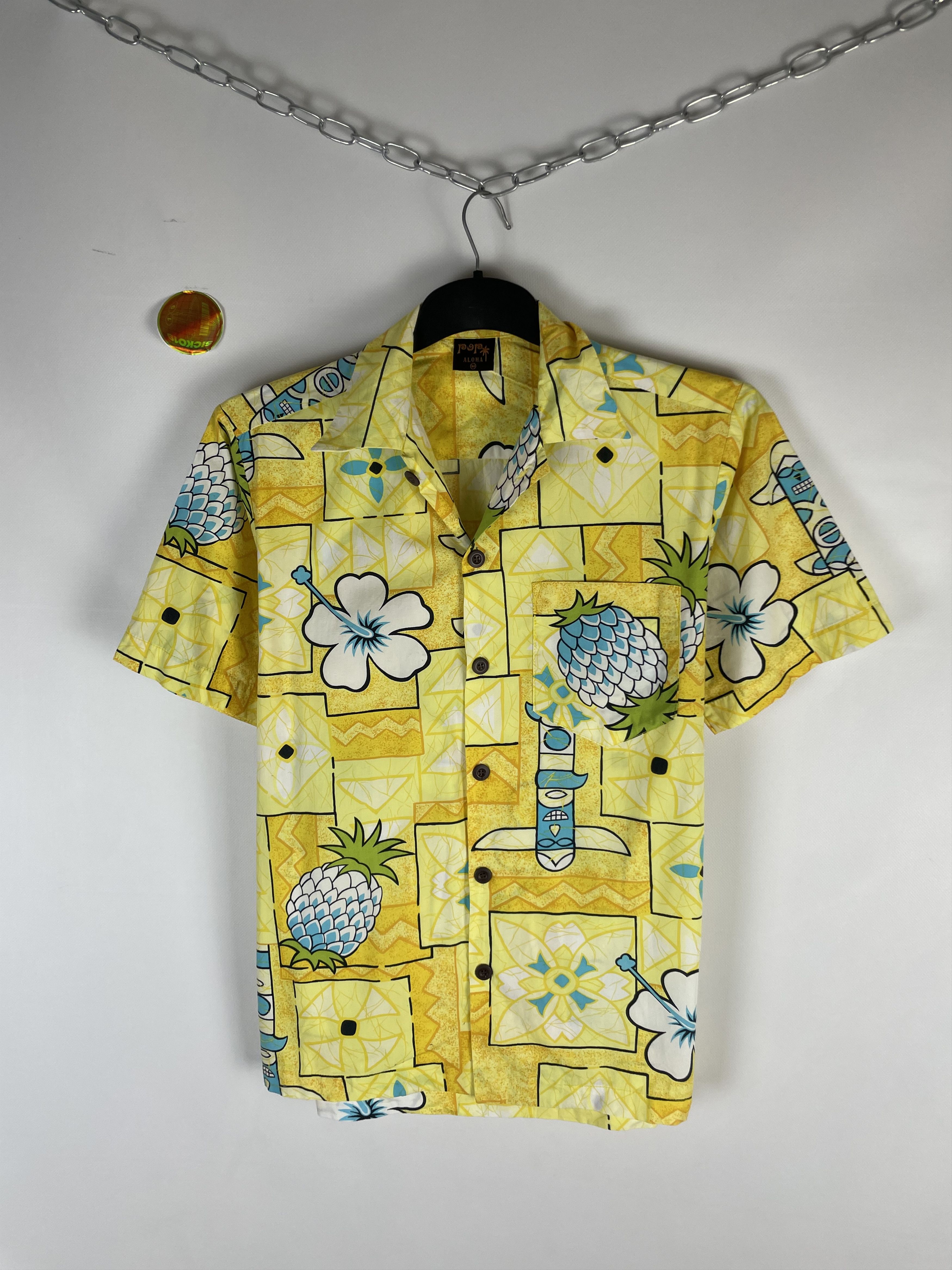 Vintage Vintage Crazy Aloha Hawaiian Shirt Size US M / EU 48-50 / 2 - 3 Thumbnail