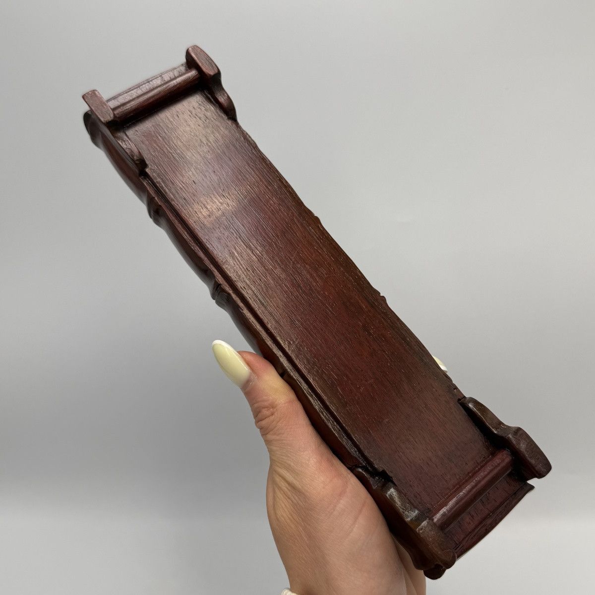 Vintage Vintage Chinese Wooden Chopsticks Set Carved Feng Shui Size ONE SIZE - 6 Thumbnail