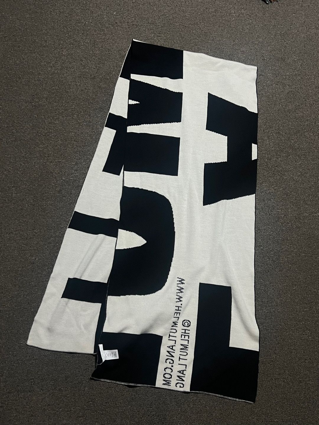 Helmut Lang Helmut Lang Logo Scarf Size ONE SIZE - 1 Thumbnail