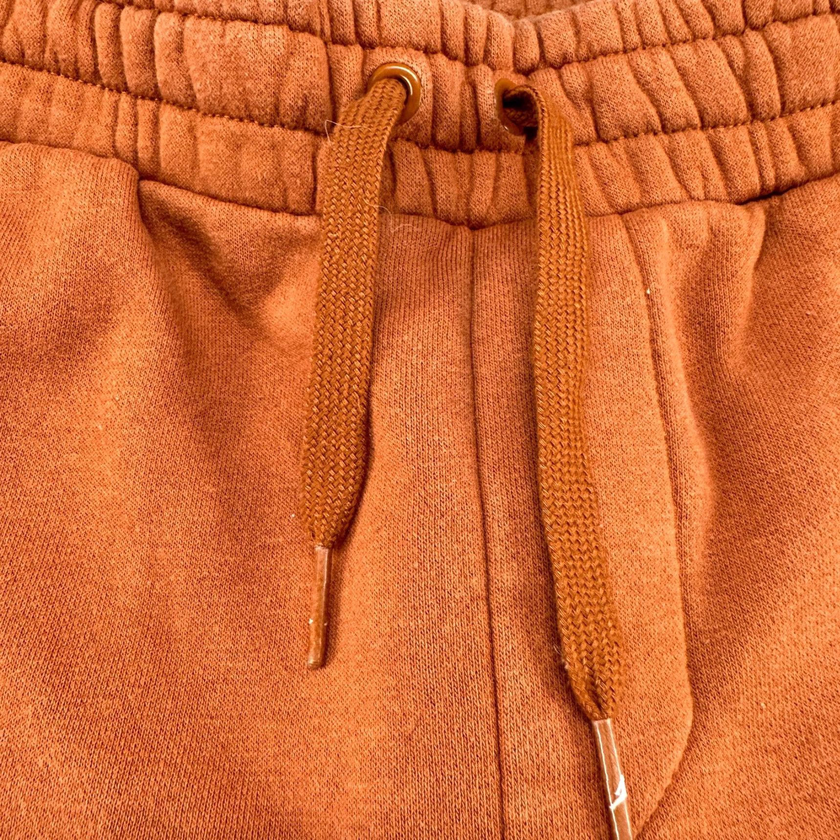 Jordan Brand Air Jordan Pants Men Small Orange Sweat Jogger Fleece Nylon Stretch Logo Jumpman Size US 29 - 5 Thumbnail