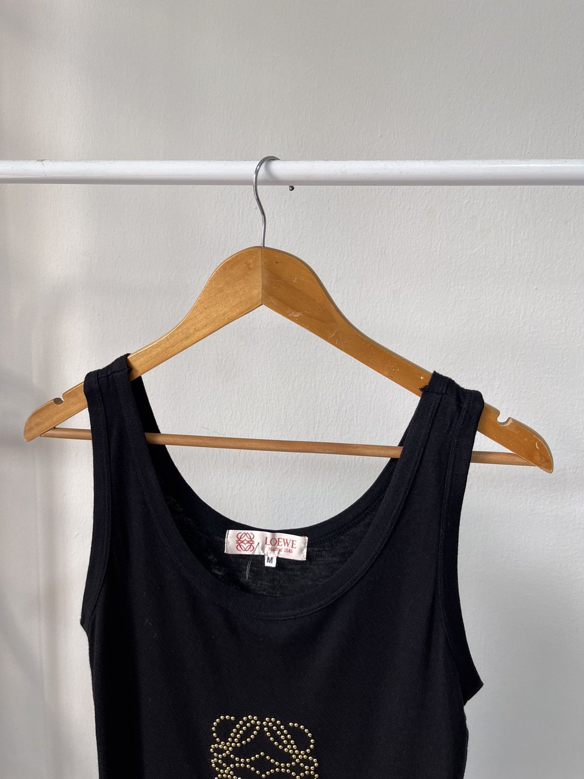 Loewe 80s Loewe Viscosa Center Logo Tank Top Size US S / EU 44-46 / 1 - 5 Thumbnail