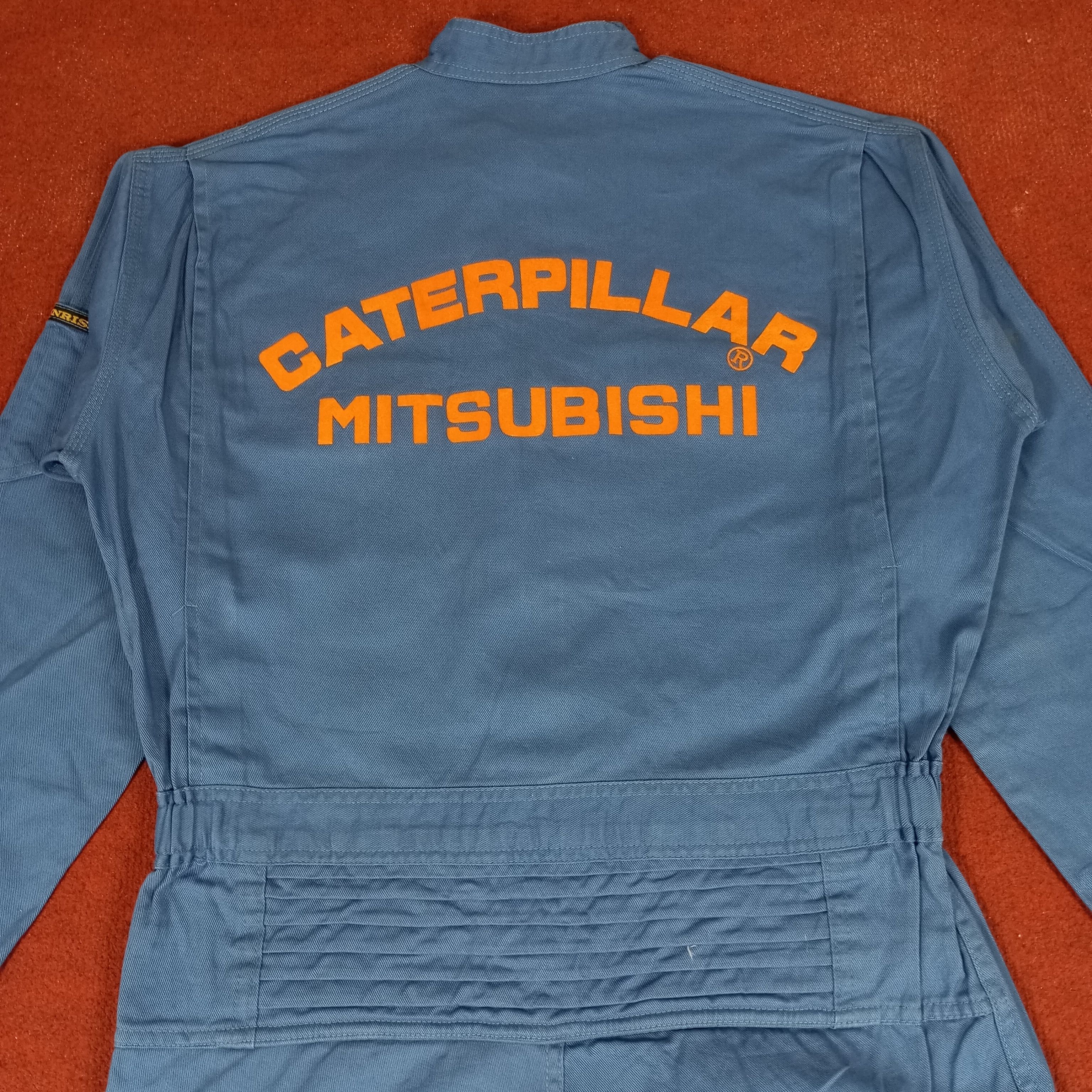 Japanese Brand × Vintage Vintage Caterpillar Mitsubishi Workwear Coverall Jacket Size US M / EU 48-50 / 2 - 2 Thumbnail