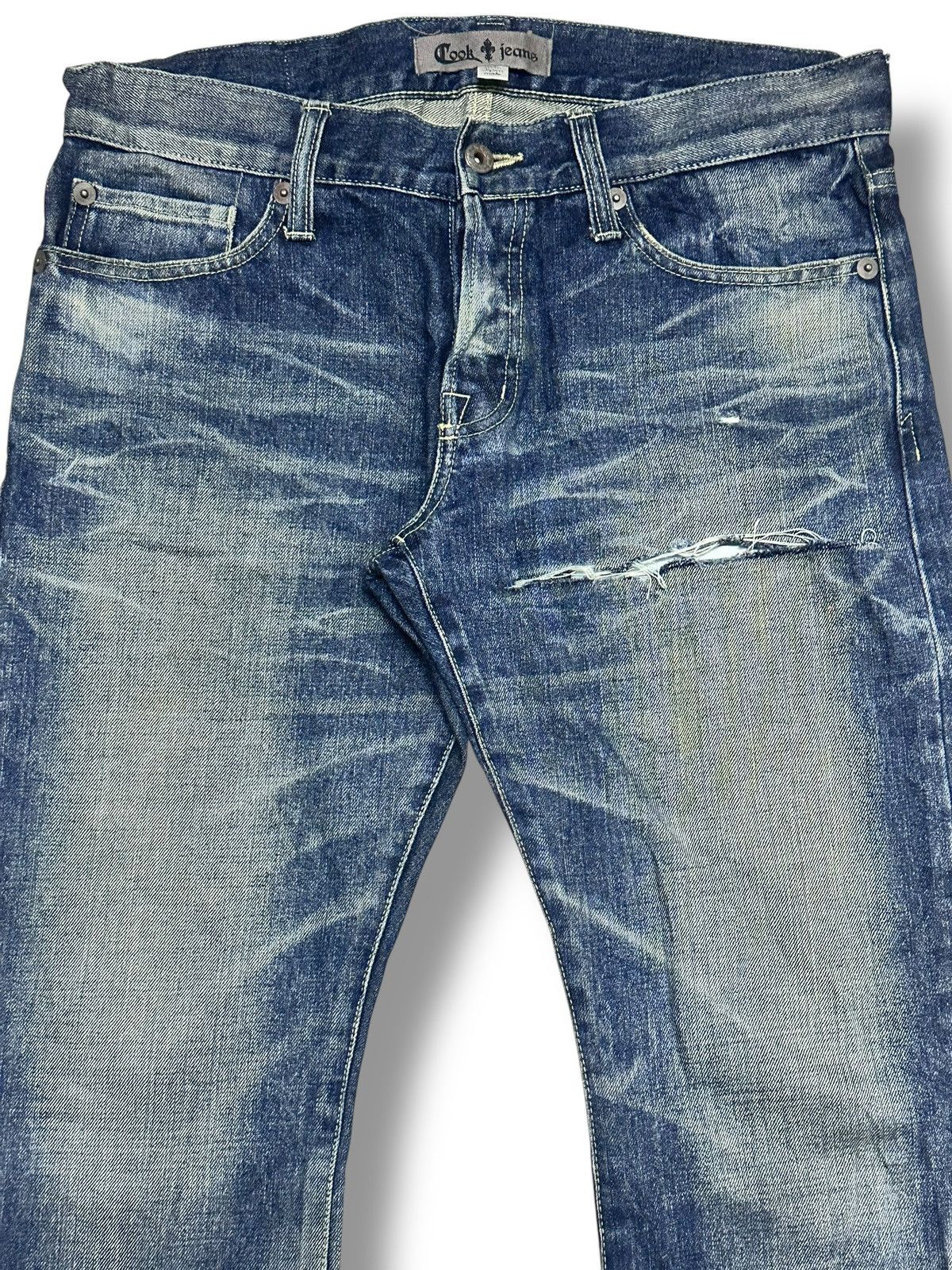 Japanese Brand 💥Cook Jeans 25th Anniversary Rare Release, Thunder💥 Size US 34 / EU 50 - 4 Thumbnail