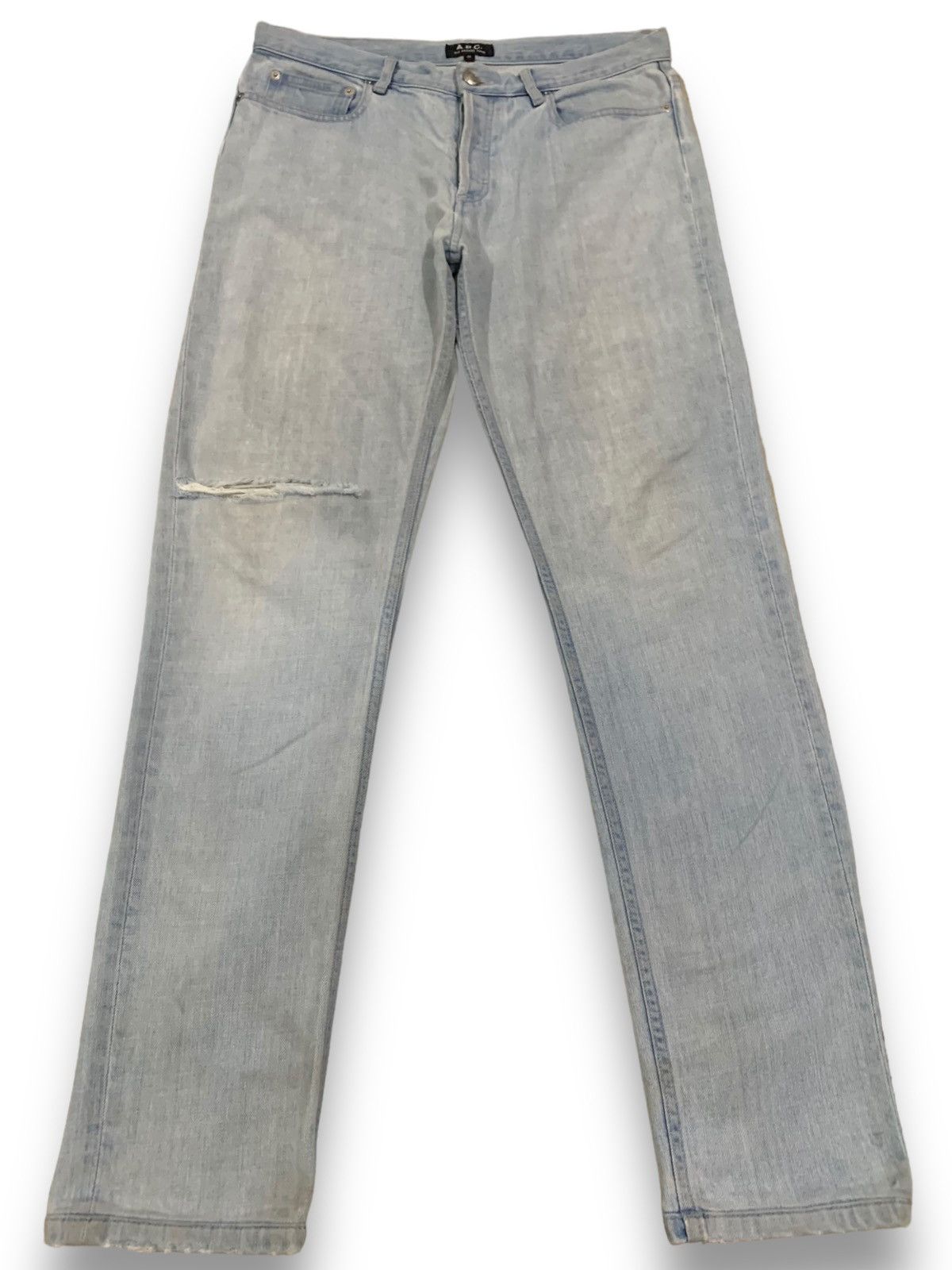 A.P.C. Vintage A.P.C. Rue Madame Paris Distressed Grunge Jeans Size US 32 / EU 48 - 1 Thumbnail