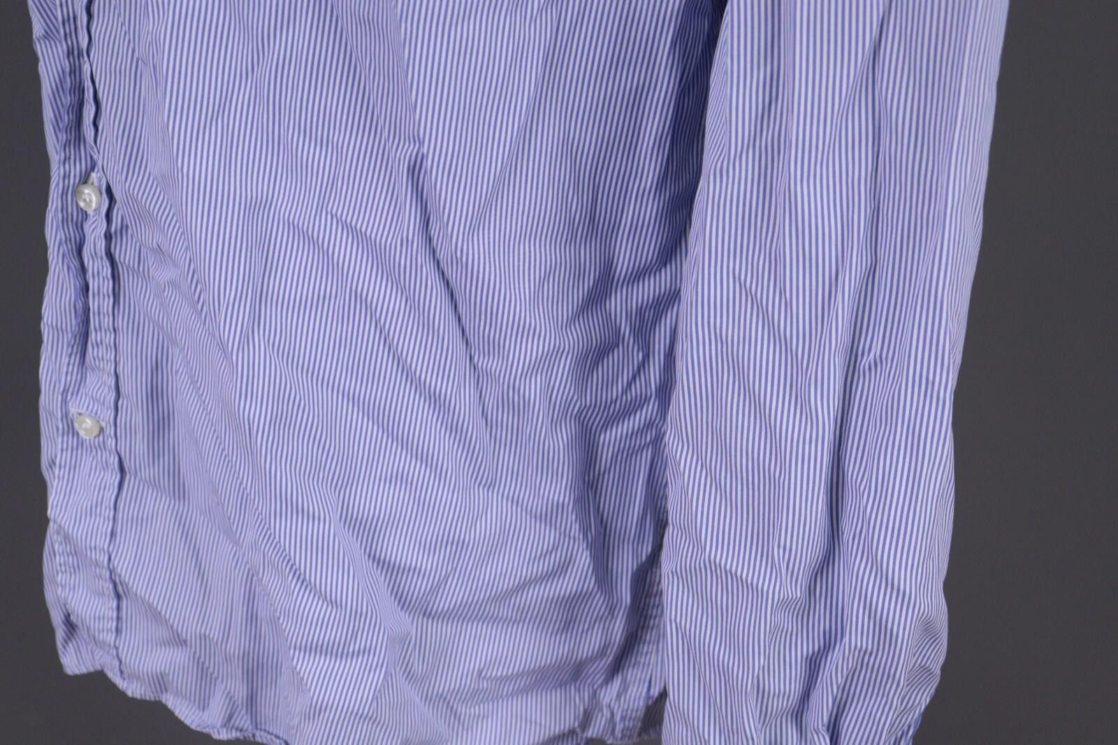 Paul & Shark Paul & Shark Yachting Blue Pinstripe Shirt Size 42 Size US M / EU 48-50 / 2 - 11 Thumbnail