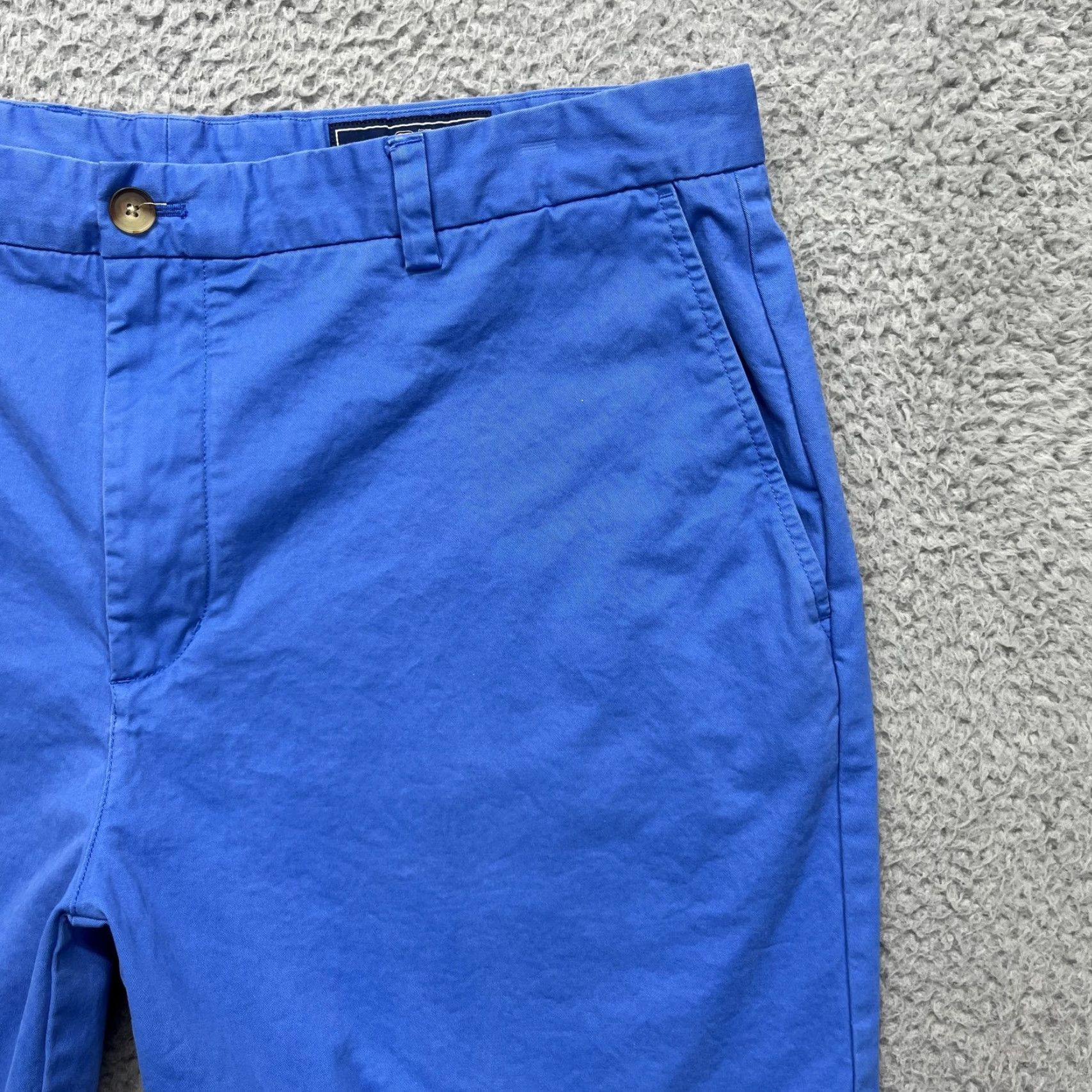Vineyard Vines VINTAGE? No. Vineyard Vines Breaker Shorts Mens 40 Blue Stretch Chino Golf Casual Summer Mens Size US 40 / EU 56 - 3 Thumbnail