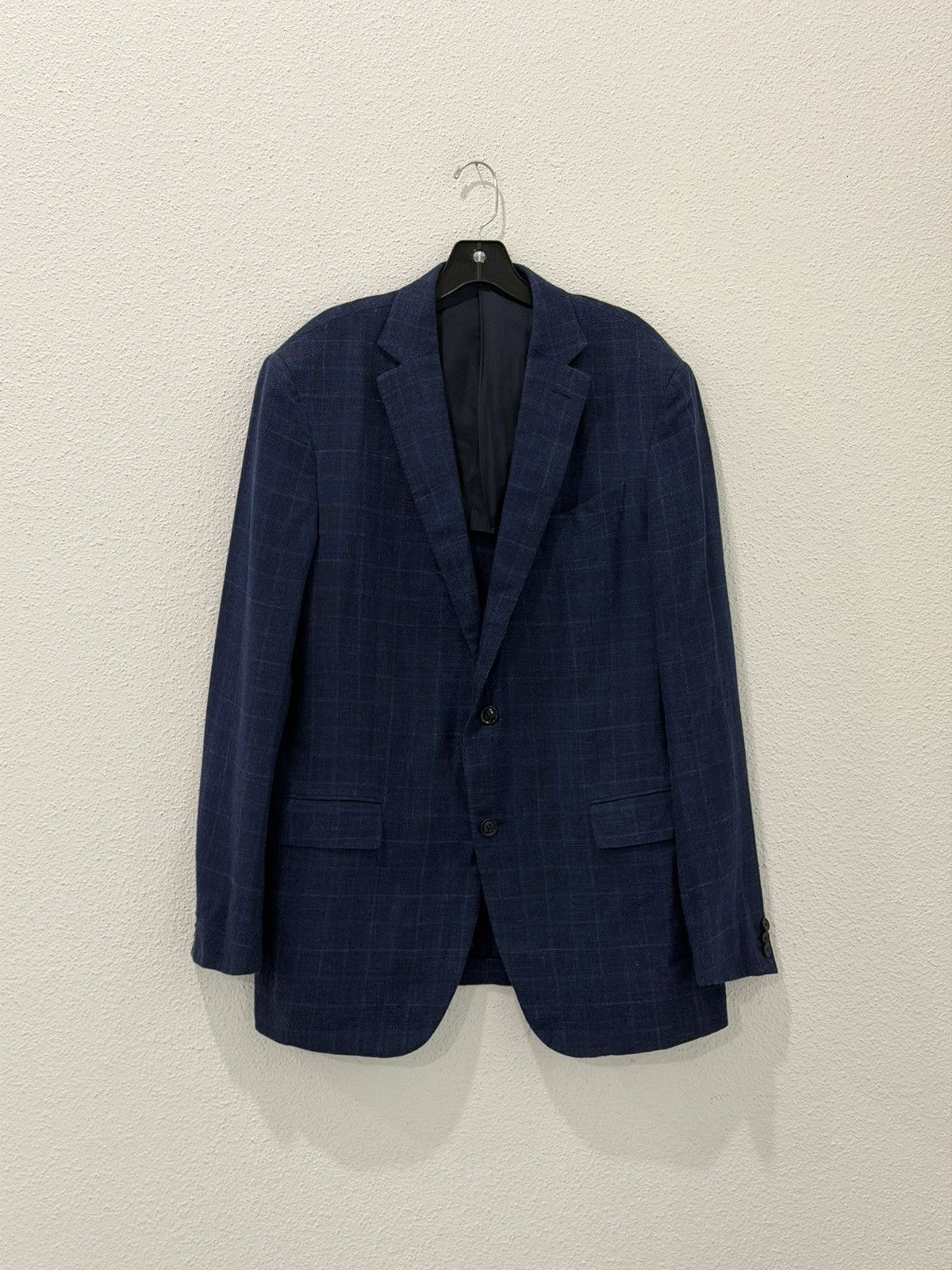Ermenegildo Zegna Ermenegildo Zegna Su Misura Cashmere Silk Hemp Blazer 52 L Size 52L - 1 Thumbnail