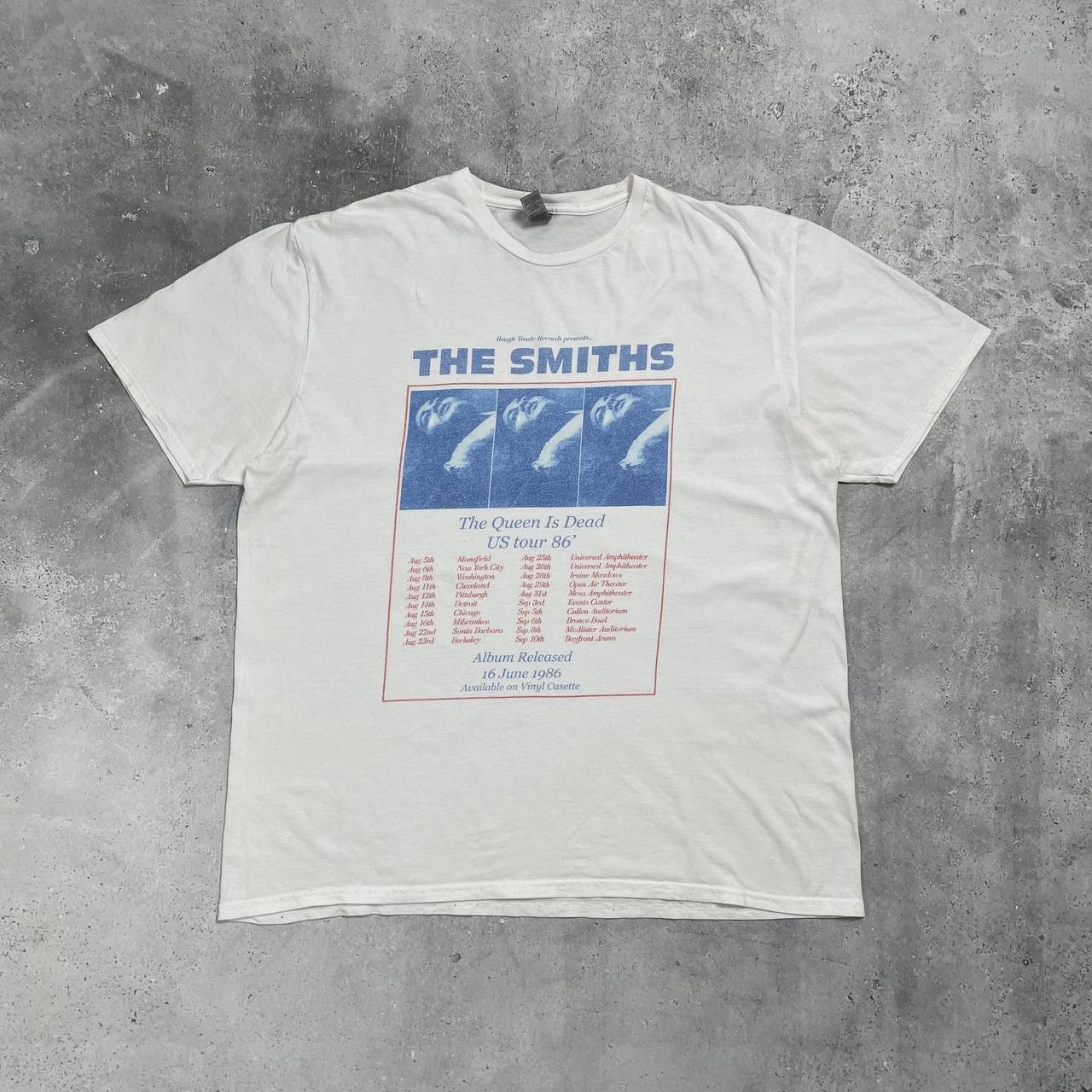 The Smiths The Queen Is Dead US Tour 86' Promo T Shirt