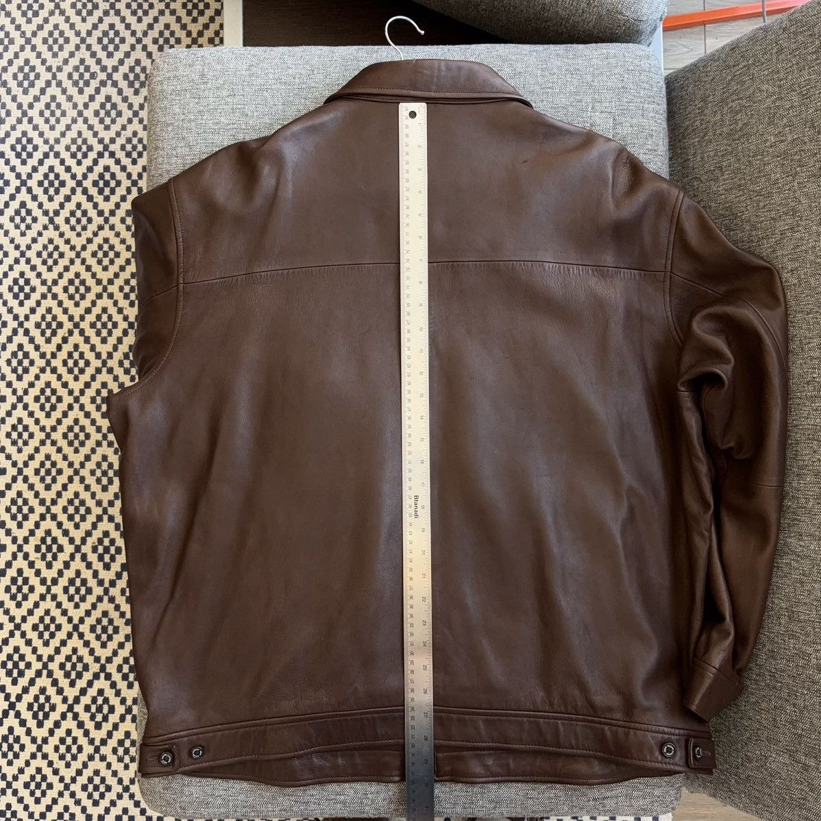 Polo Ralph Lauren Vintage 100% Leather Jacket Brown Buttery Soft Lamb Size US XXL / EU 58 / 5 - 15 Thumbnail