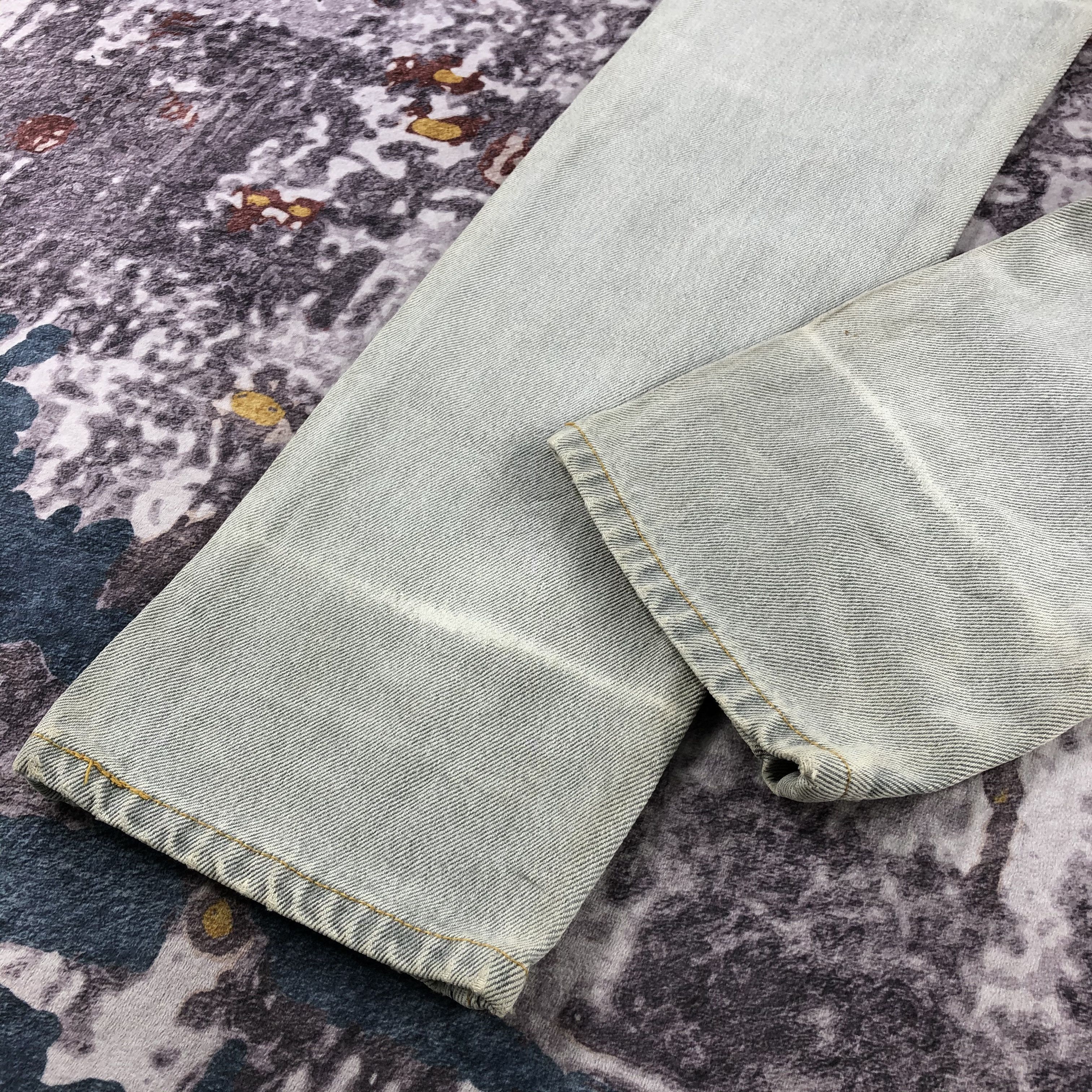 Levi's × Vintage Vintage 90s Ash Gray Levis 501 Jeans-JM2677 Size US 28 / EU 44 - 4 Thumbnail
