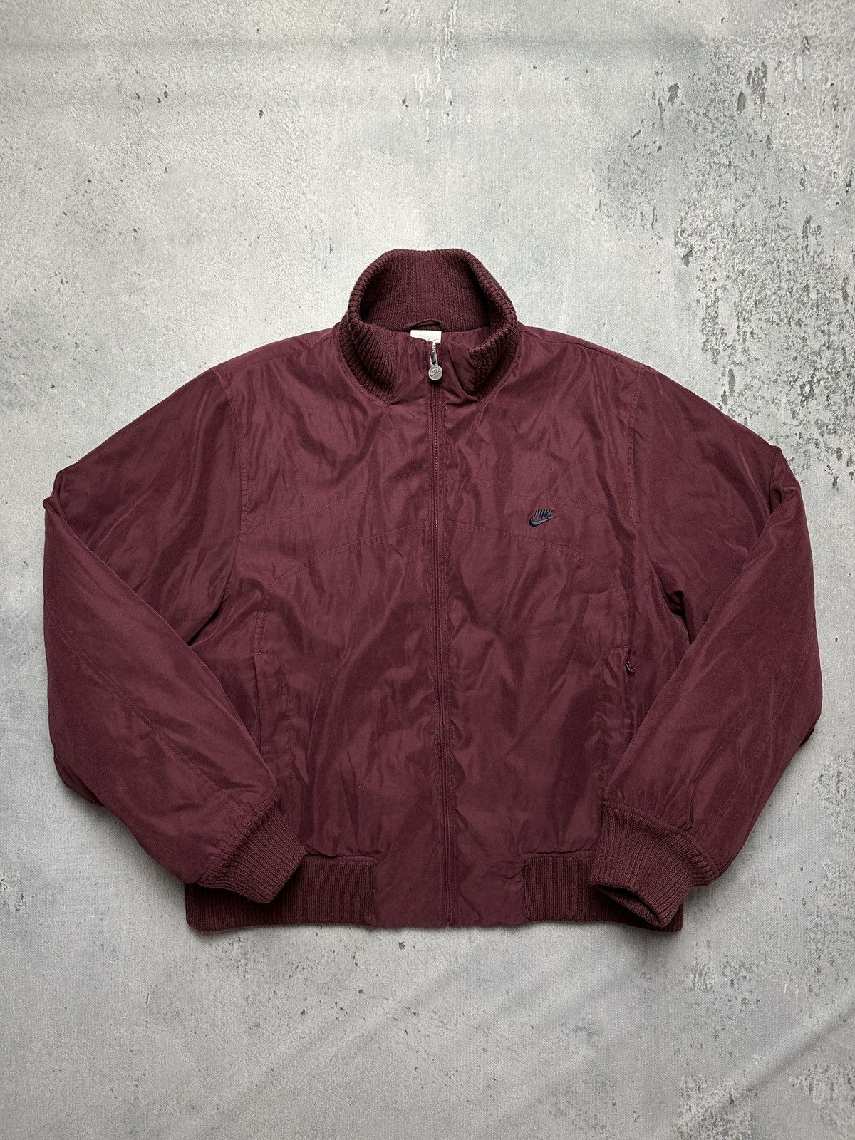 Nike Nike Vintage Bomber Track Jacket Swoosh Zip-Up y2k 90s USA Size US M / EU 48-50 / 2 - 6 Thumbnail