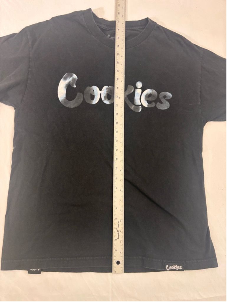 Cookies Men's Cookies T-shirt Size L Black Short Sleeve Size US L / EU 52-54 / 3 - 5 Thumbnail